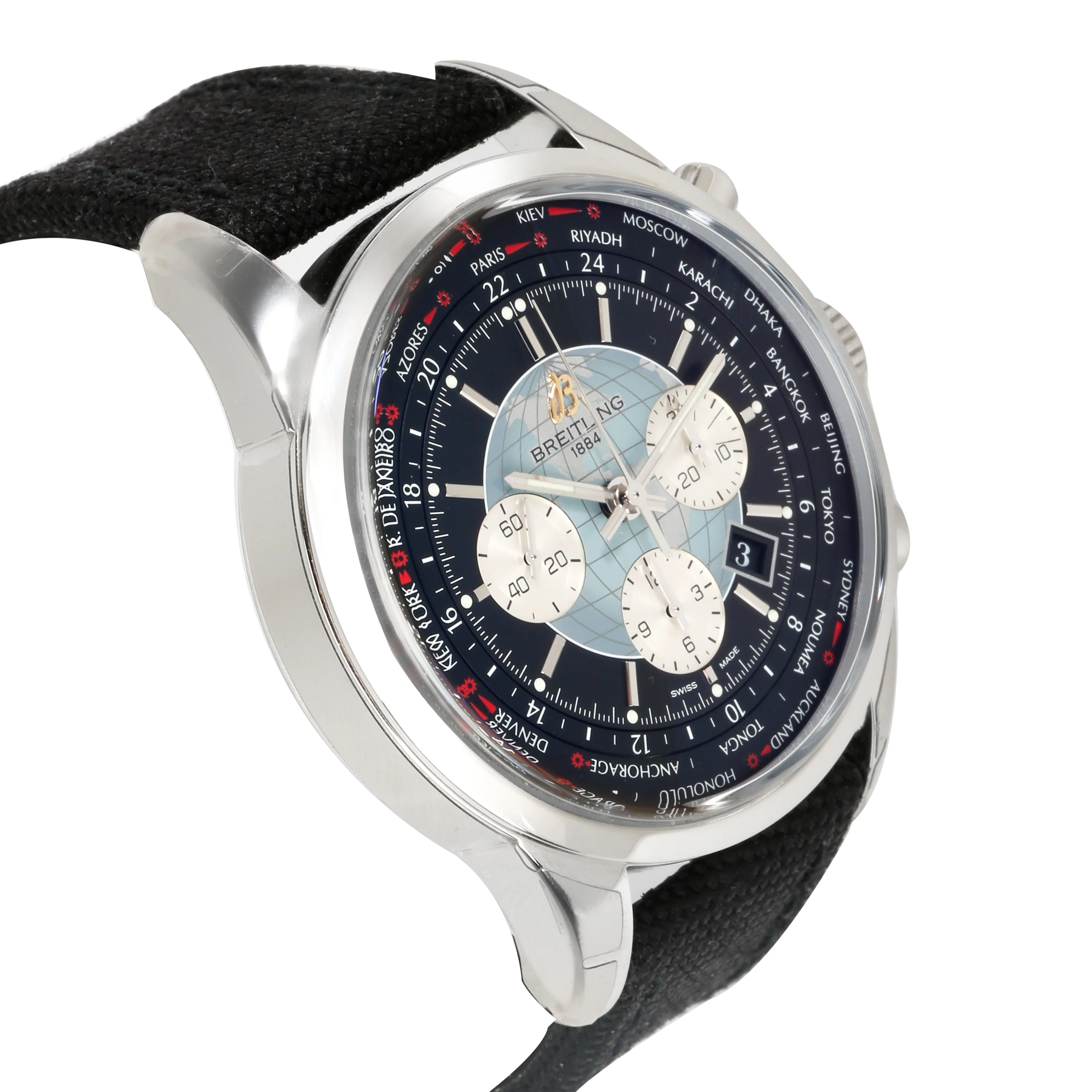 Unworn Breitling Transocean Unitime AB0510U4/BB62 Mens Watch in Stainless Steel - Image 2