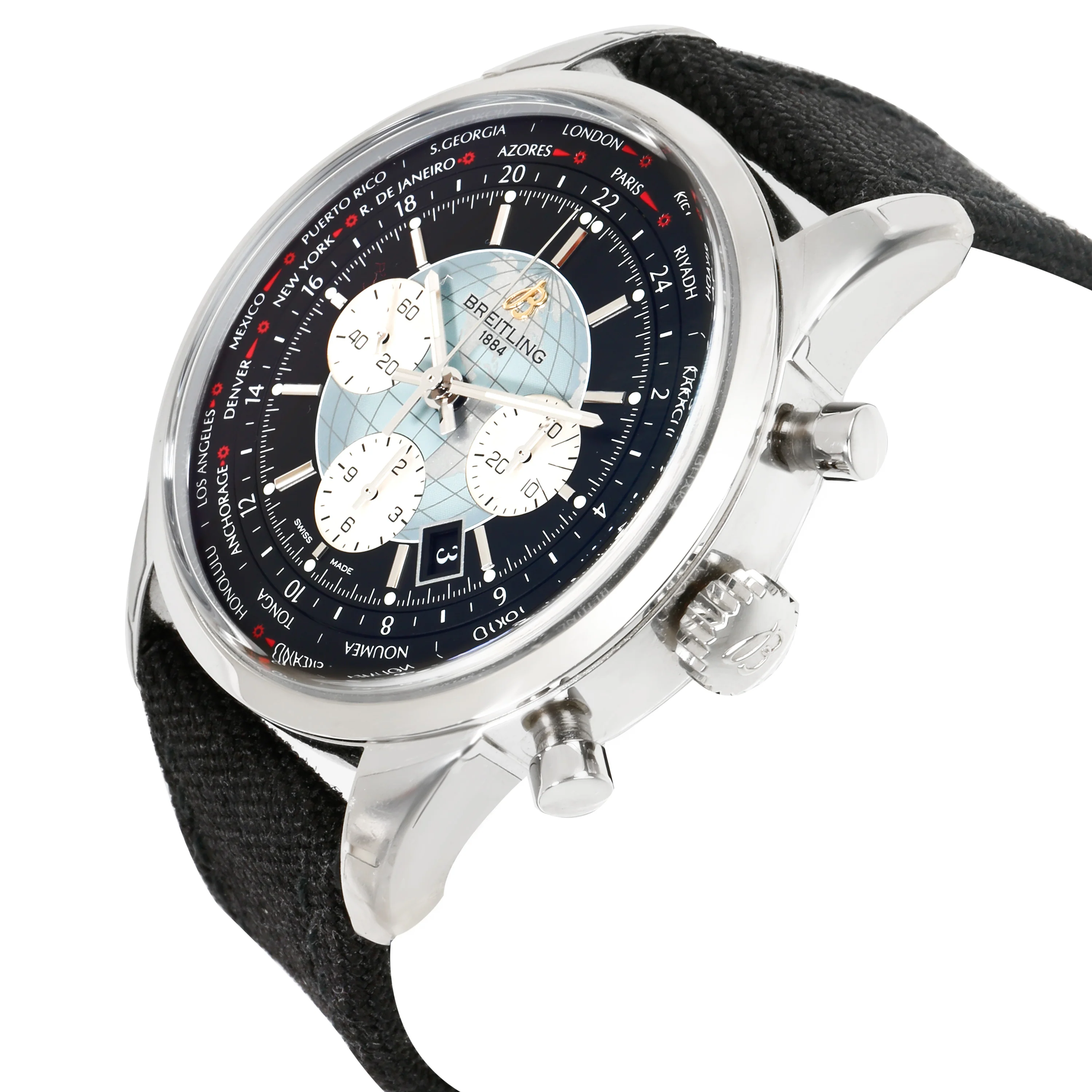 Unworn Breitling Transocean Unitime AB0510U4/BB62 Mens Watch in Stainless Steel - Image 3