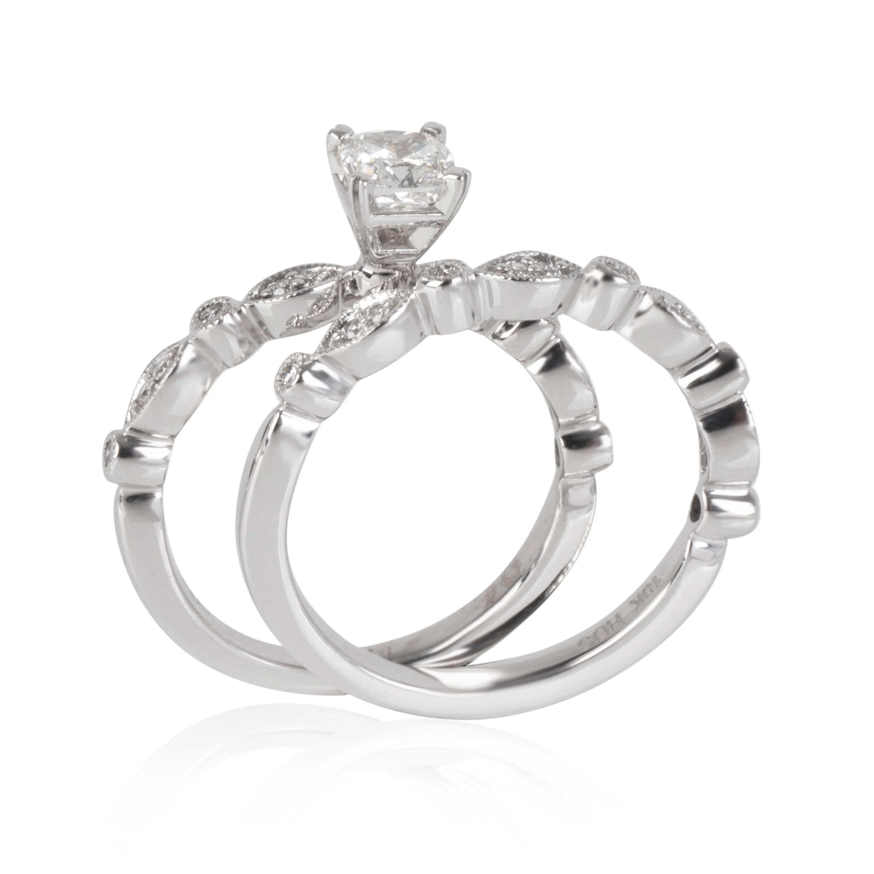 GIA Certified 0.50 Ct Cushion cut H SI1 Loose Diamond - Image 3