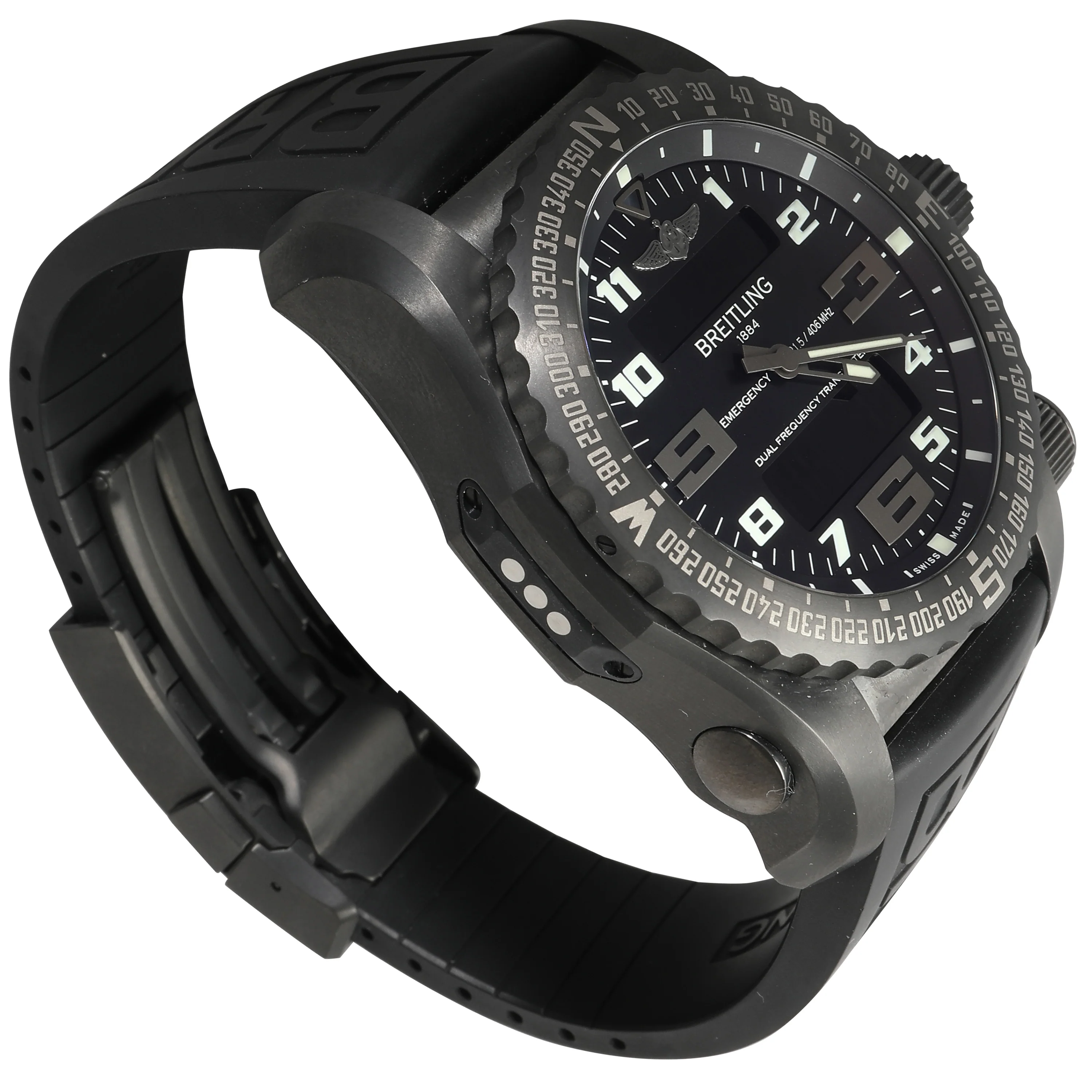Emergency Night Mission V76325U1/BC46 Mens Watch in Titanium - Image 2