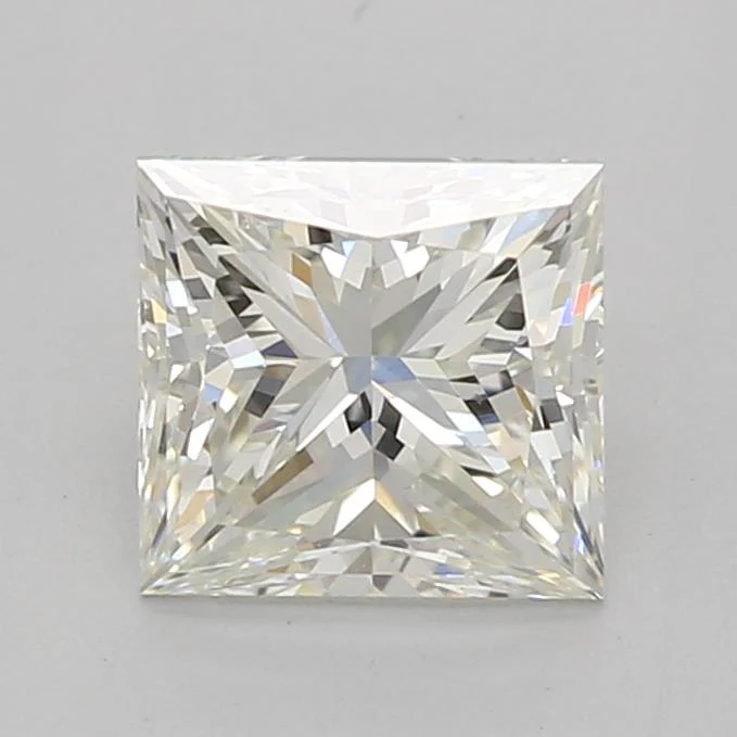 Certified 0.91 Ct Princess cut I VS2 Loose Diamond