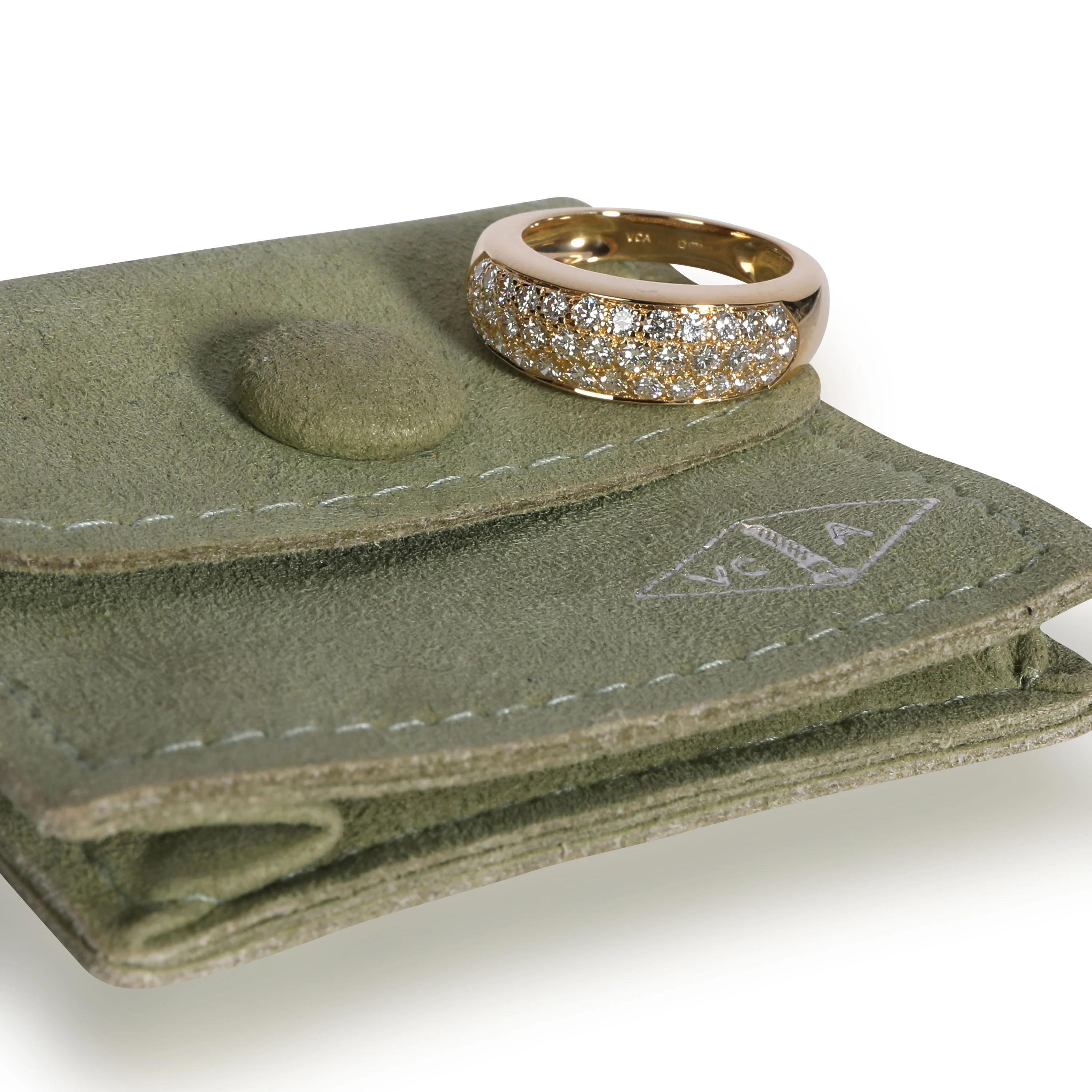 Van Cleef & Arpels Vintage Evolution Band in 18K Yellow Gold 1.00 CTW - Image 3