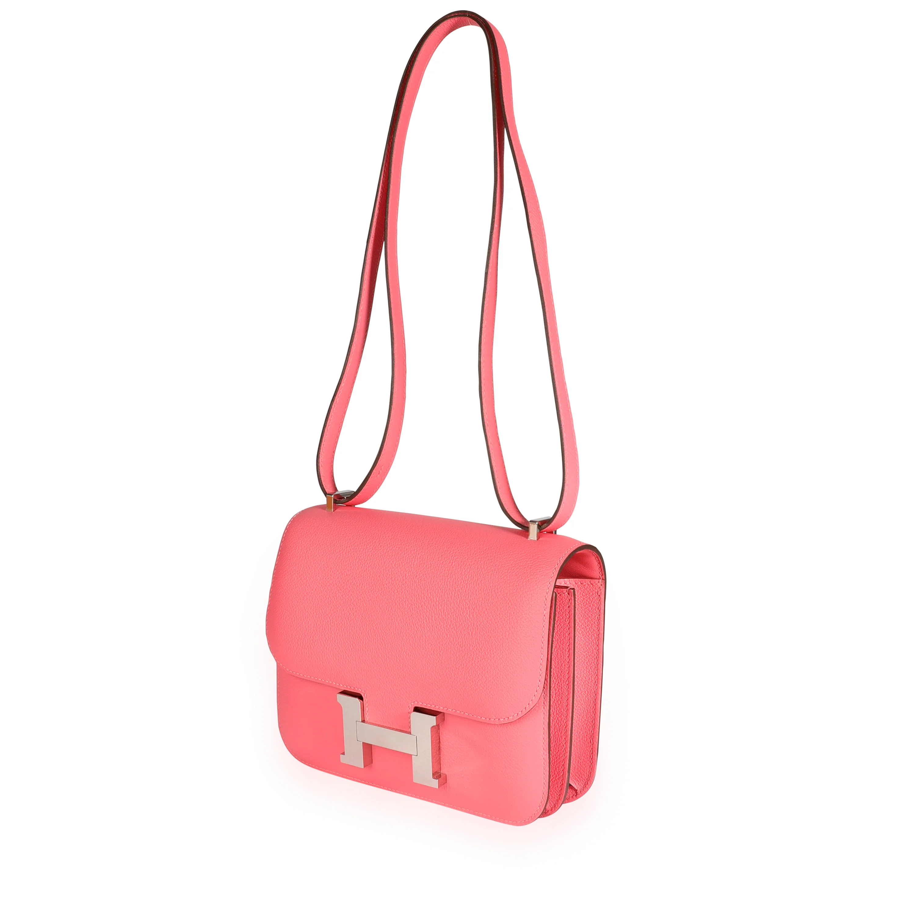 Hermès Rose Azalee Evercolor Constance 18 PHW - Image 2
