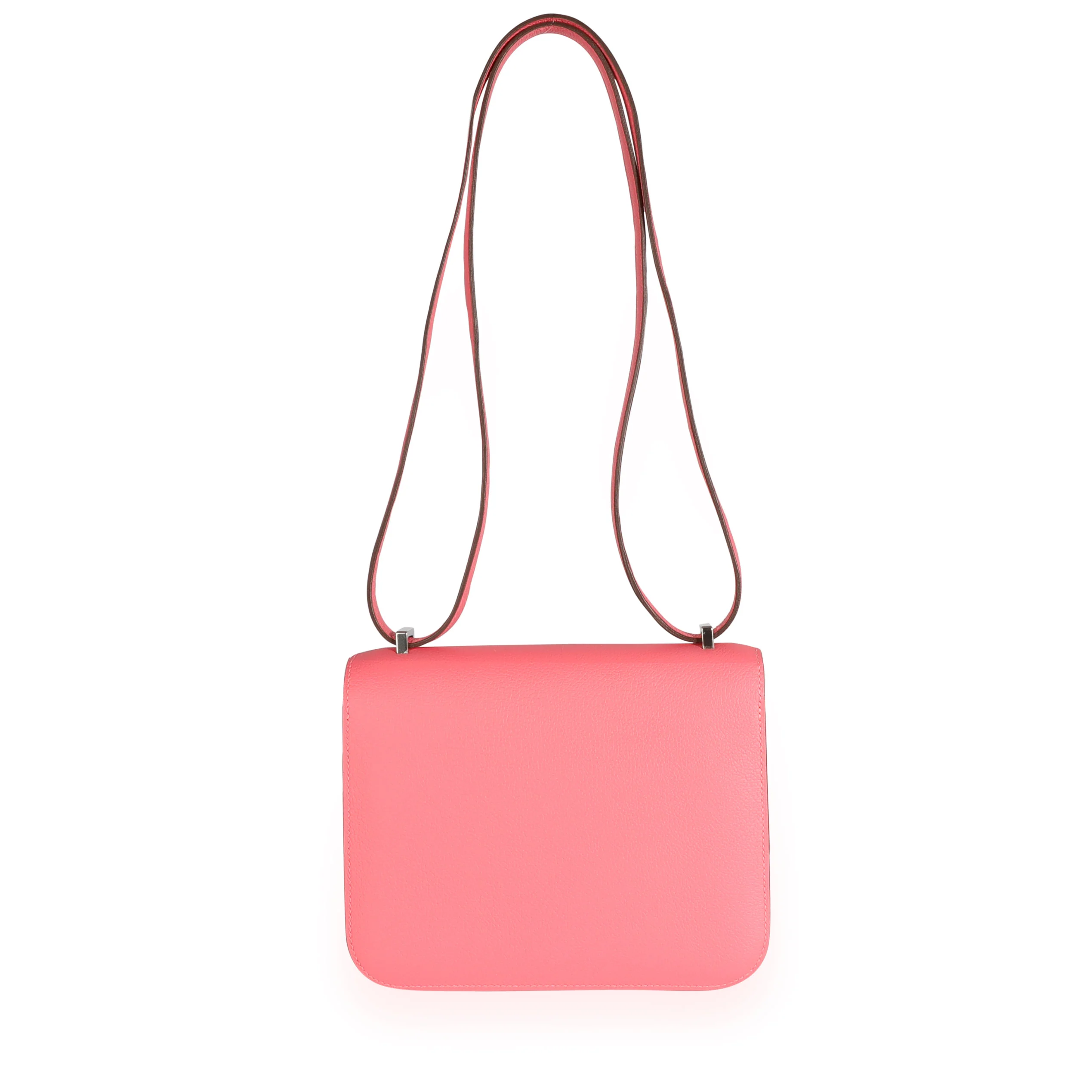 Hermès Rose Azalee Evercolor Constance 18 PHW - Image 3