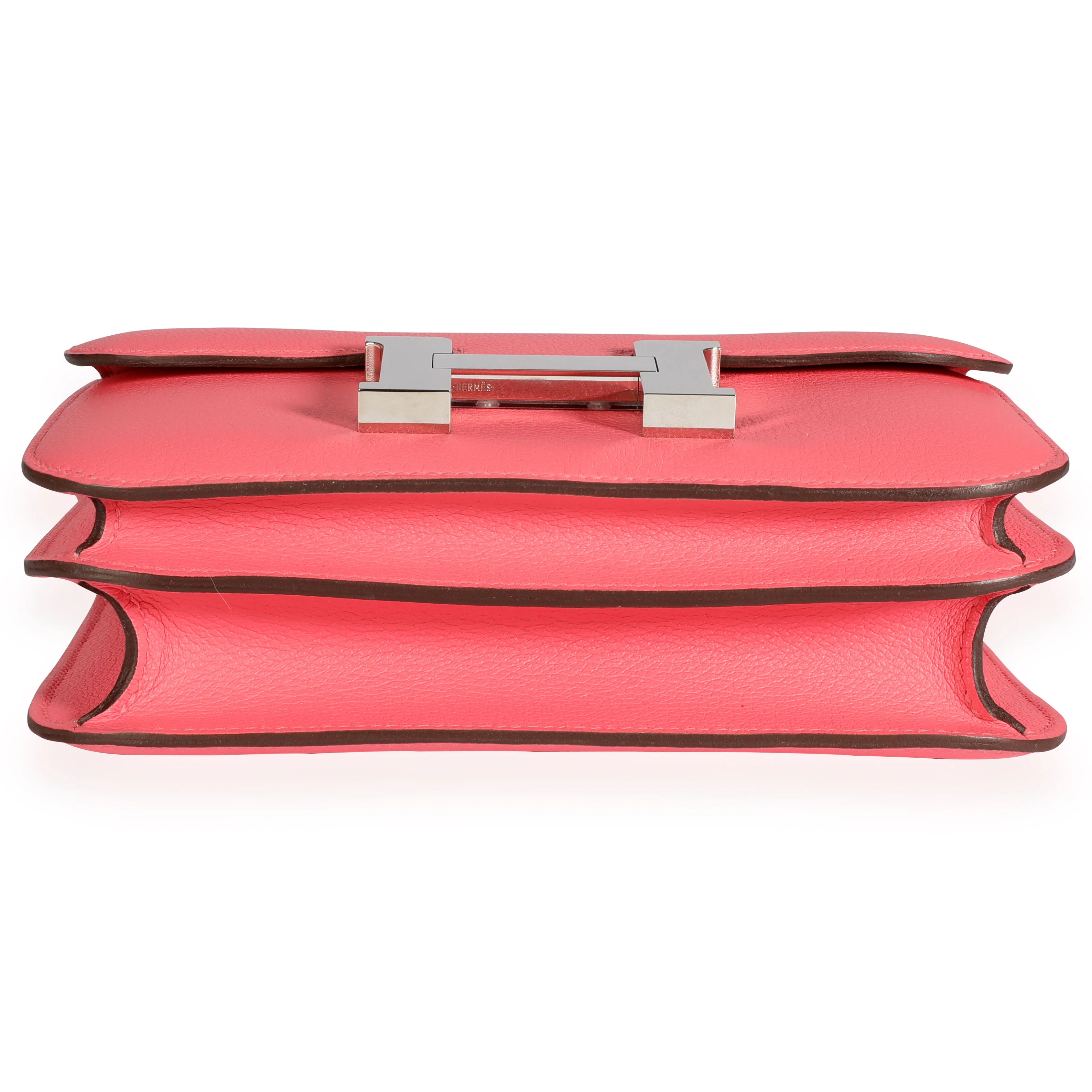 Hermès Rose Azalee Evercolor Constance 18 PHW - Image 4