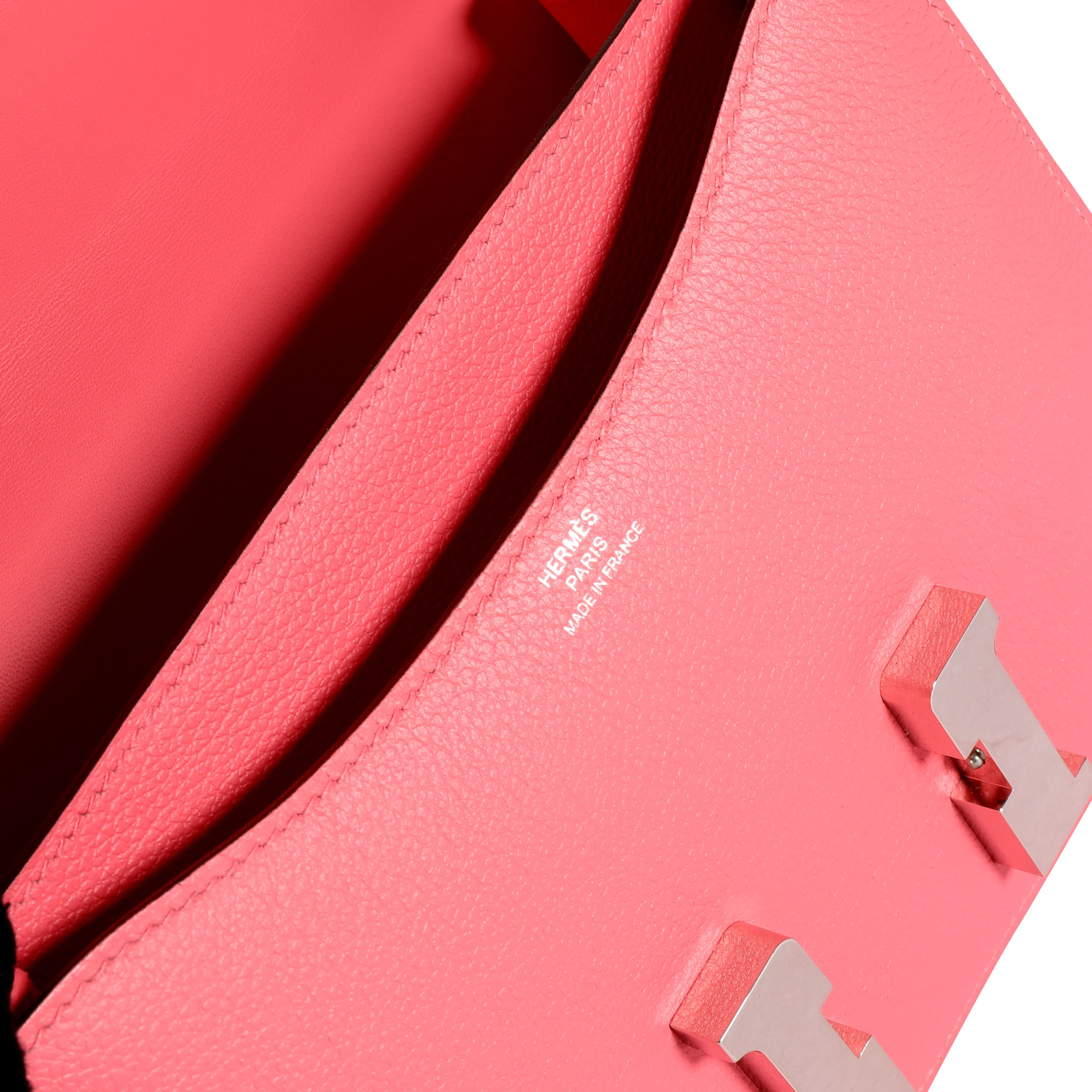 Hermès Rose Azalee Evercolor Constance 18 PHW - Image 8