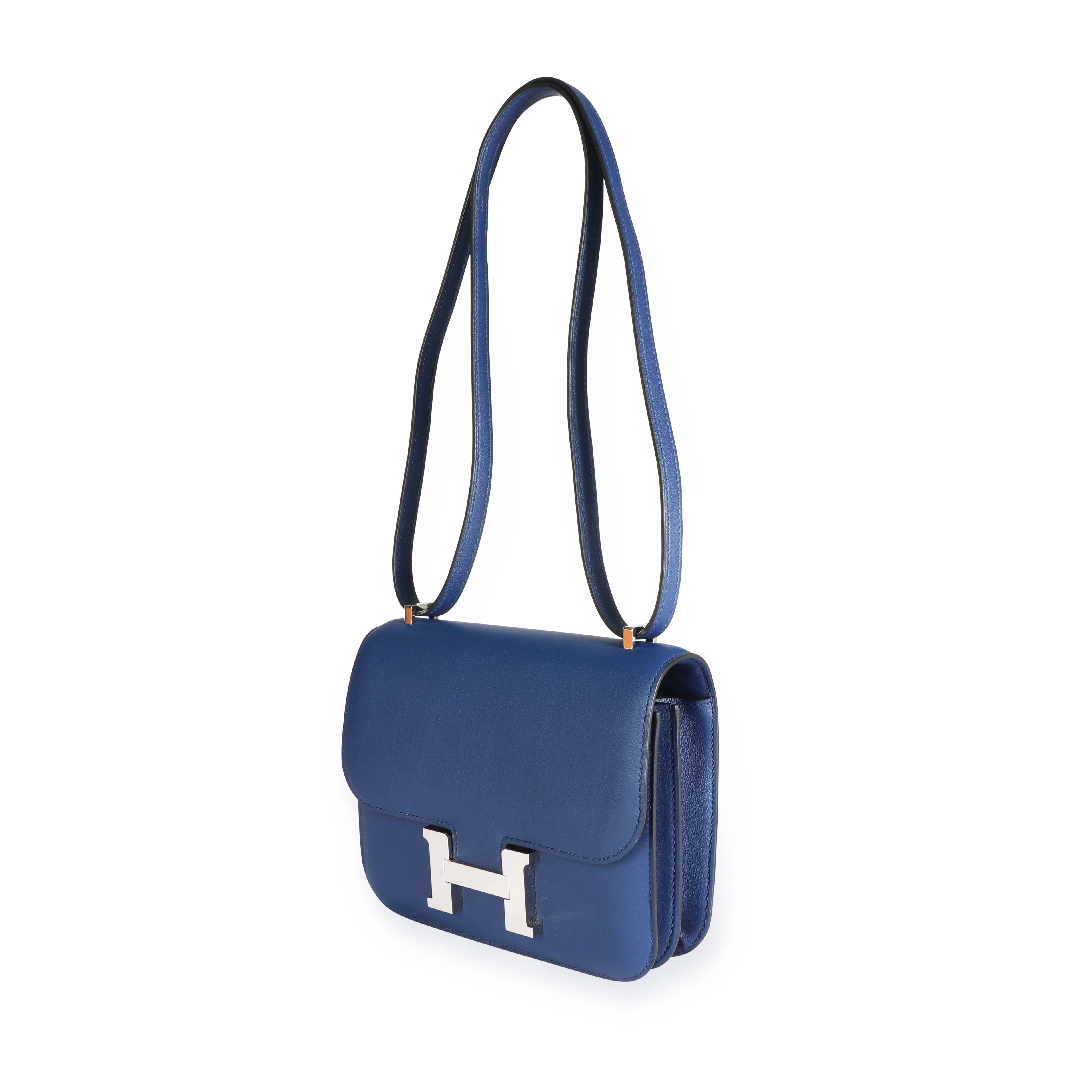 Hermès Bleu Saphir Swift Constance 18 PHW - Image 2