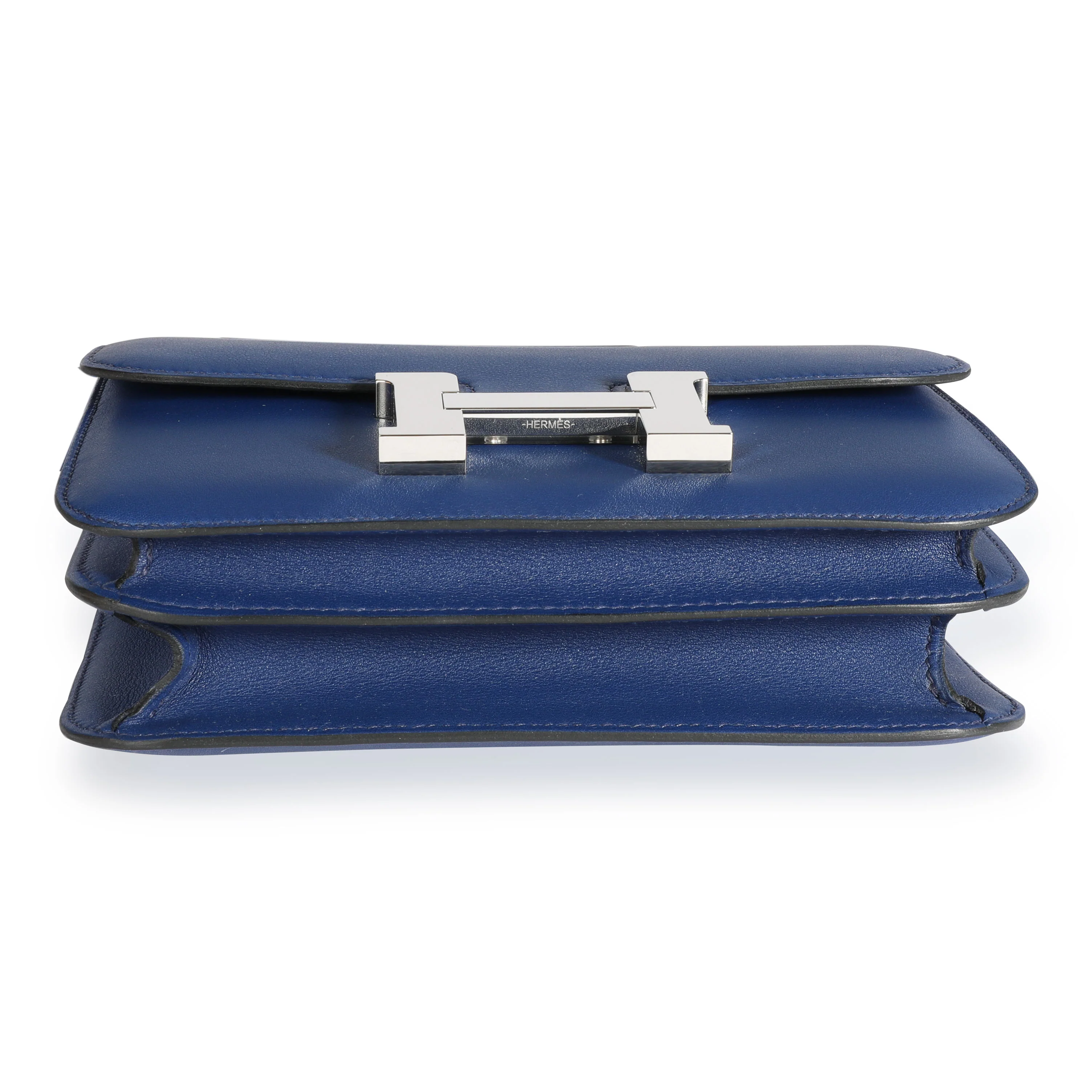 Hermès Bleu Saphir Swift Constance 18 PHW - Image 4