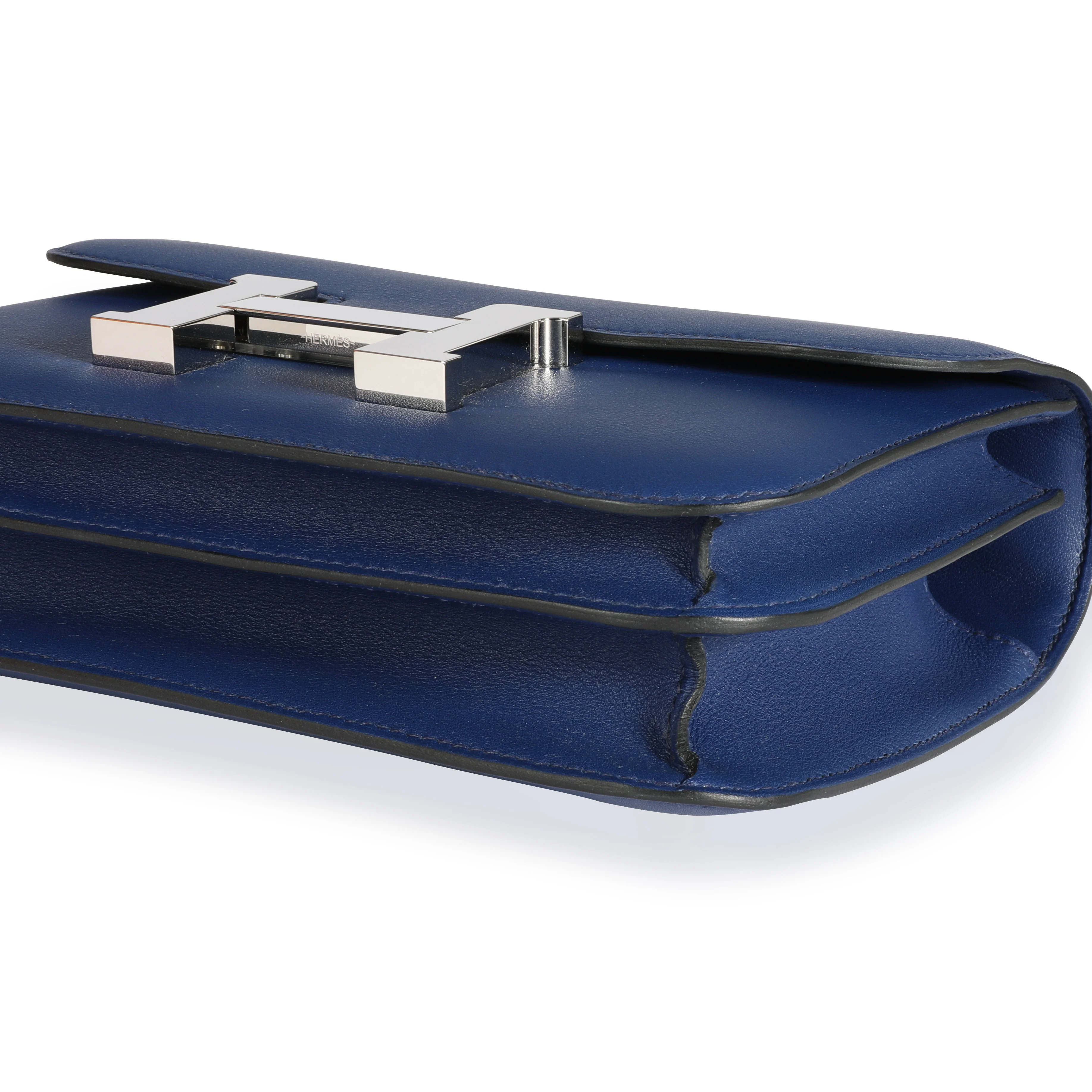 Hermès Bleu Saphir Swift Constance 18 PHW - Image 6