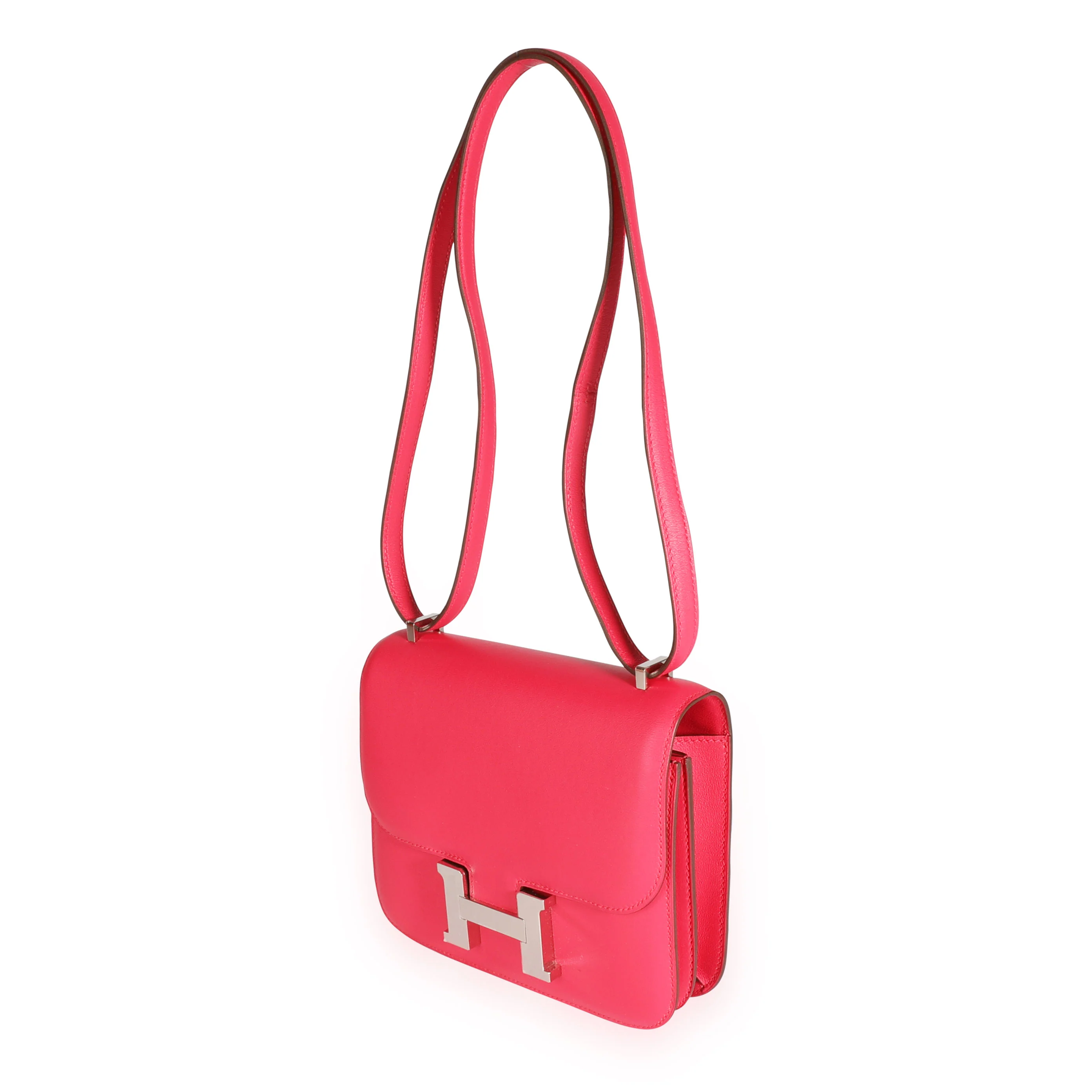 Hermès Rose Extreme Swift Constance 18 PHW - Image 2