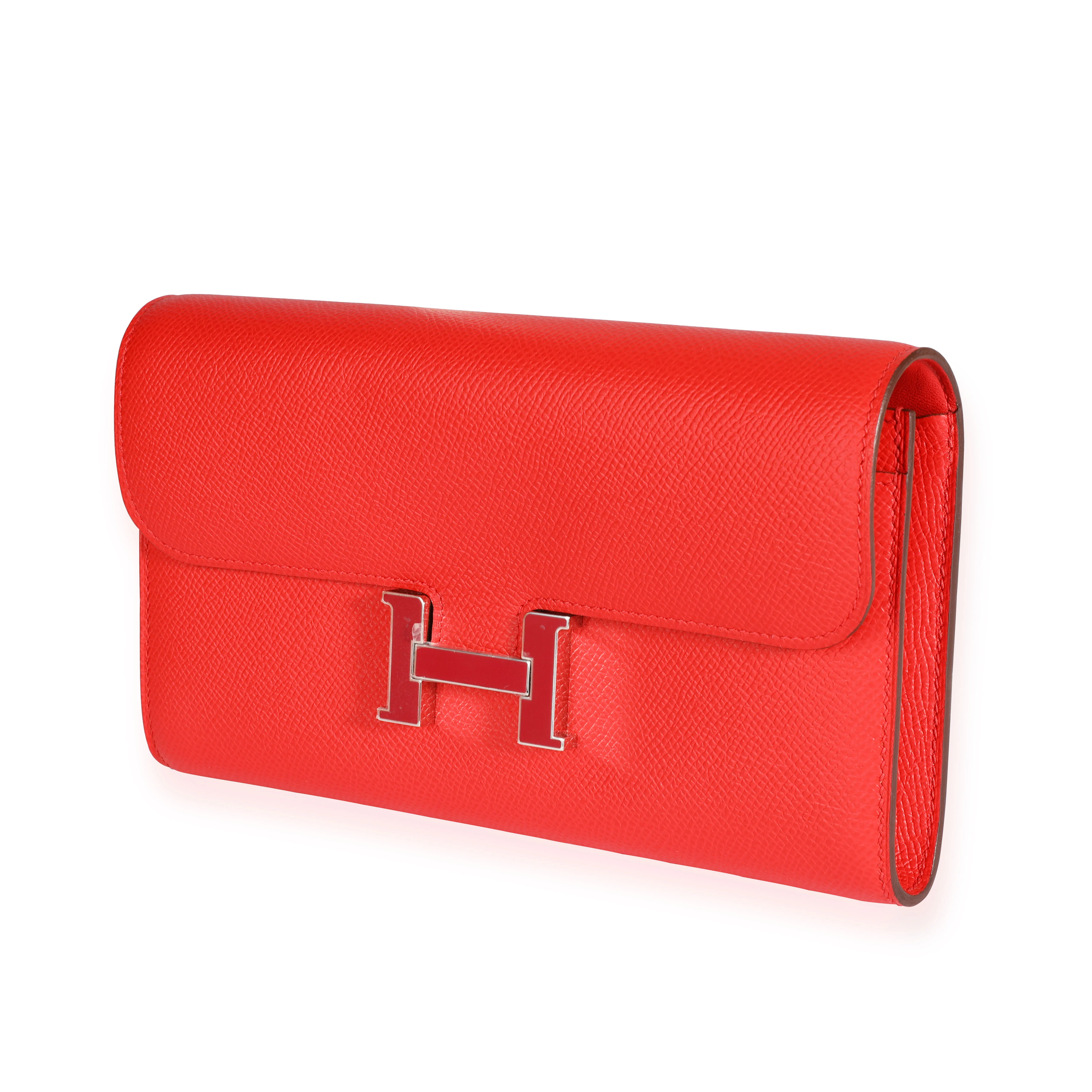 Hermès Rouge De Coeur Epsom Constance To Go Wallet - Image 2