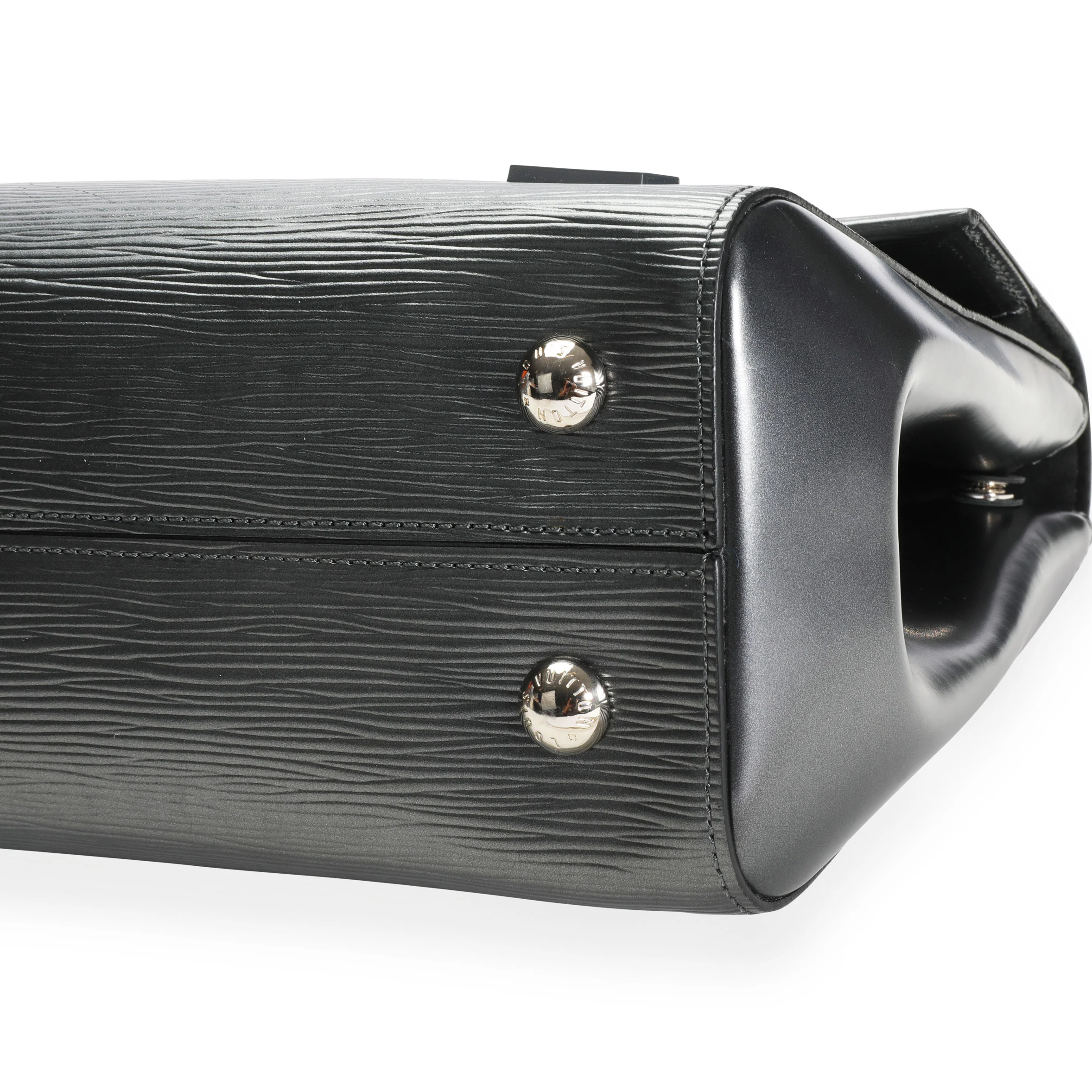 Louis Vuitton Anthracite Nacre Epi Leather Cluny MM - Image 6