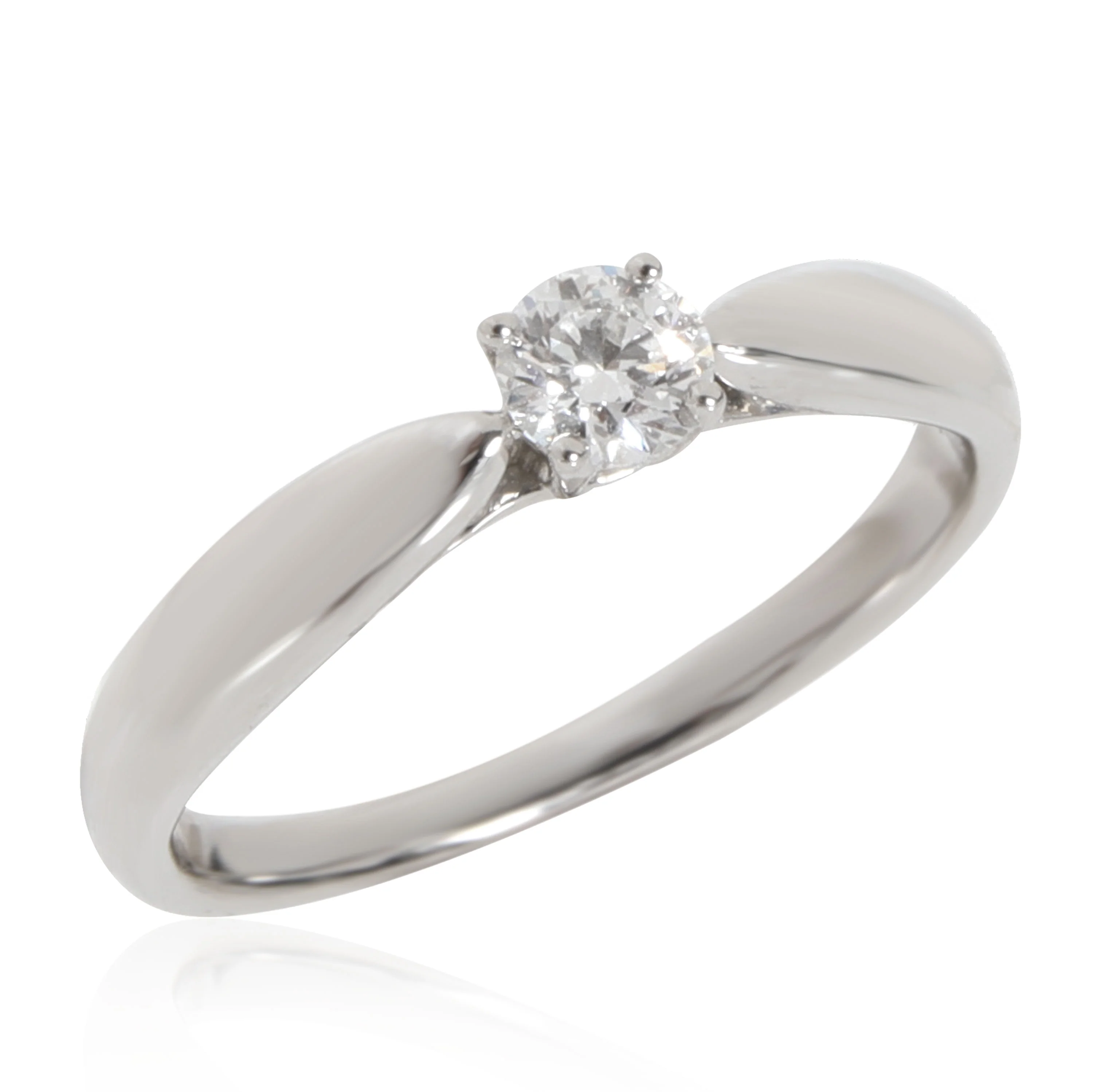 Tiffany & Co. Harmony Diamond Engagement Ring in  Platinum E VS1 0.19 CTW - Image 3