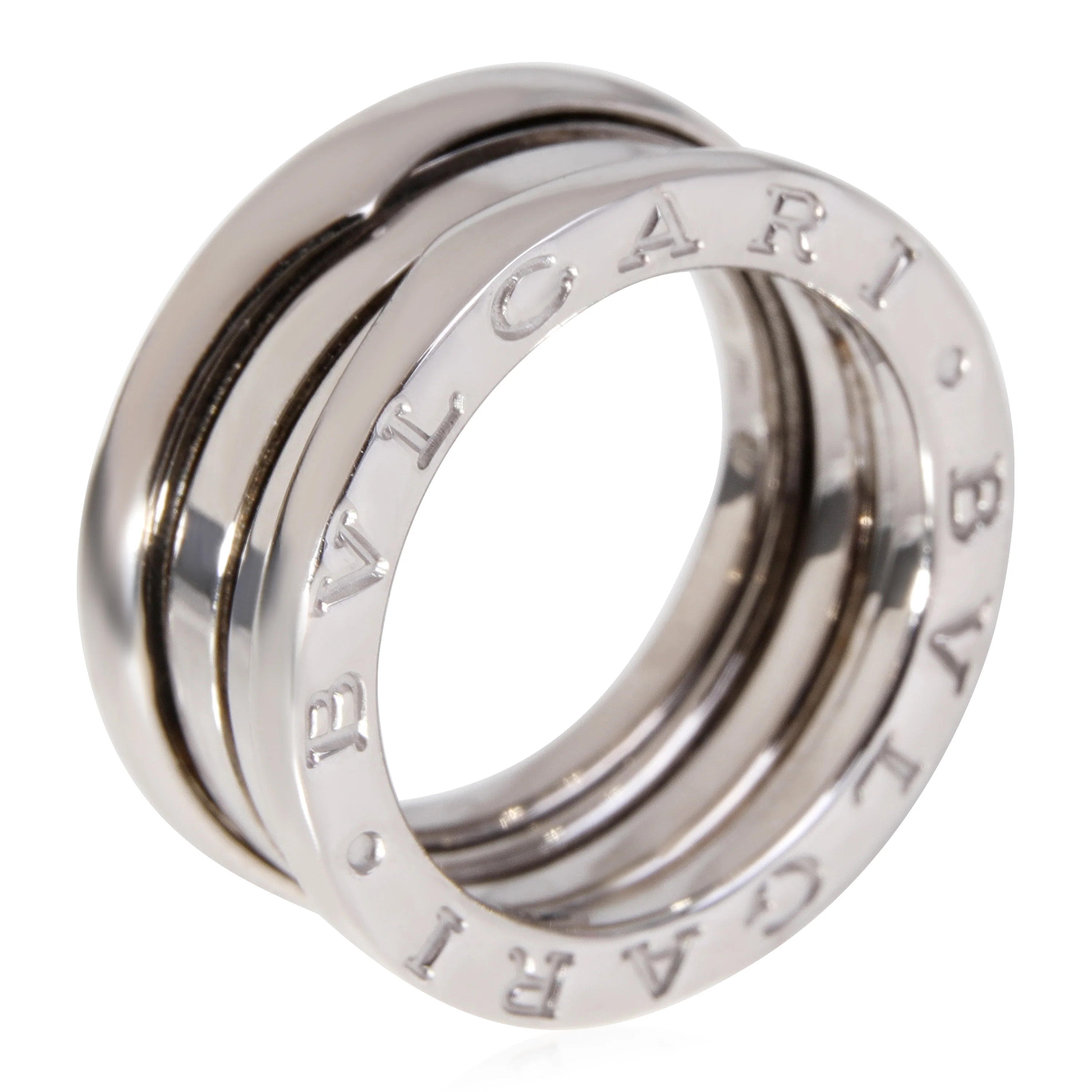 Bvlgari B.zero1 Three Band in 18K White Gold - Image 3