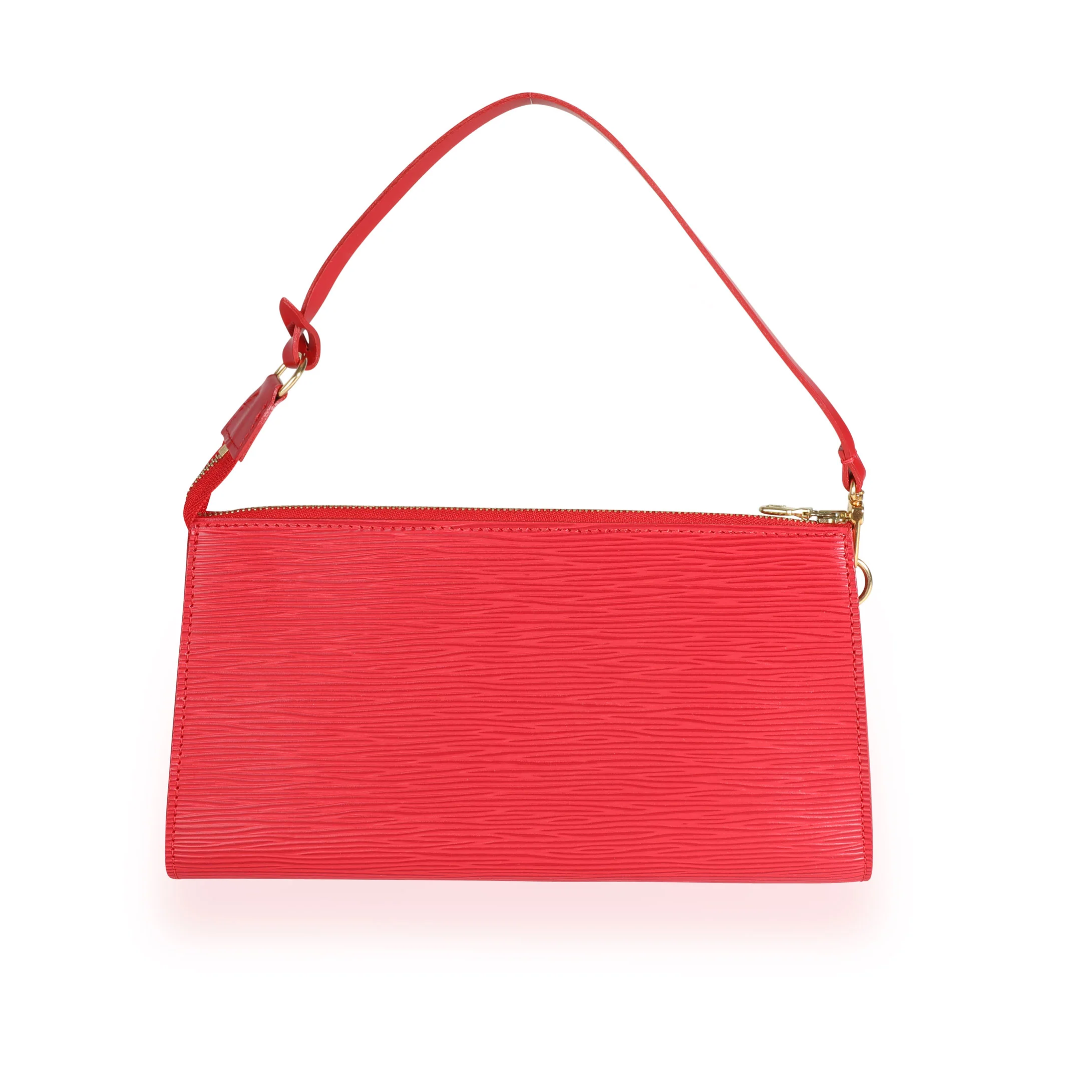 Louis Vuitton Coquelicot Epi Leather Pochette Accessoires 24 - Image 3