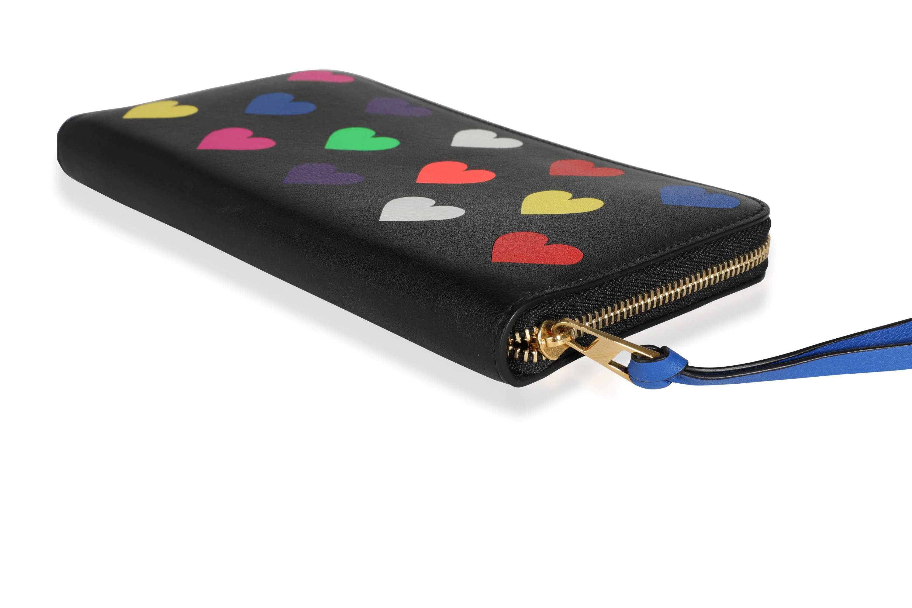 Loewe Multicolor Hearts Leather Zip-Around Wallet - Image 2