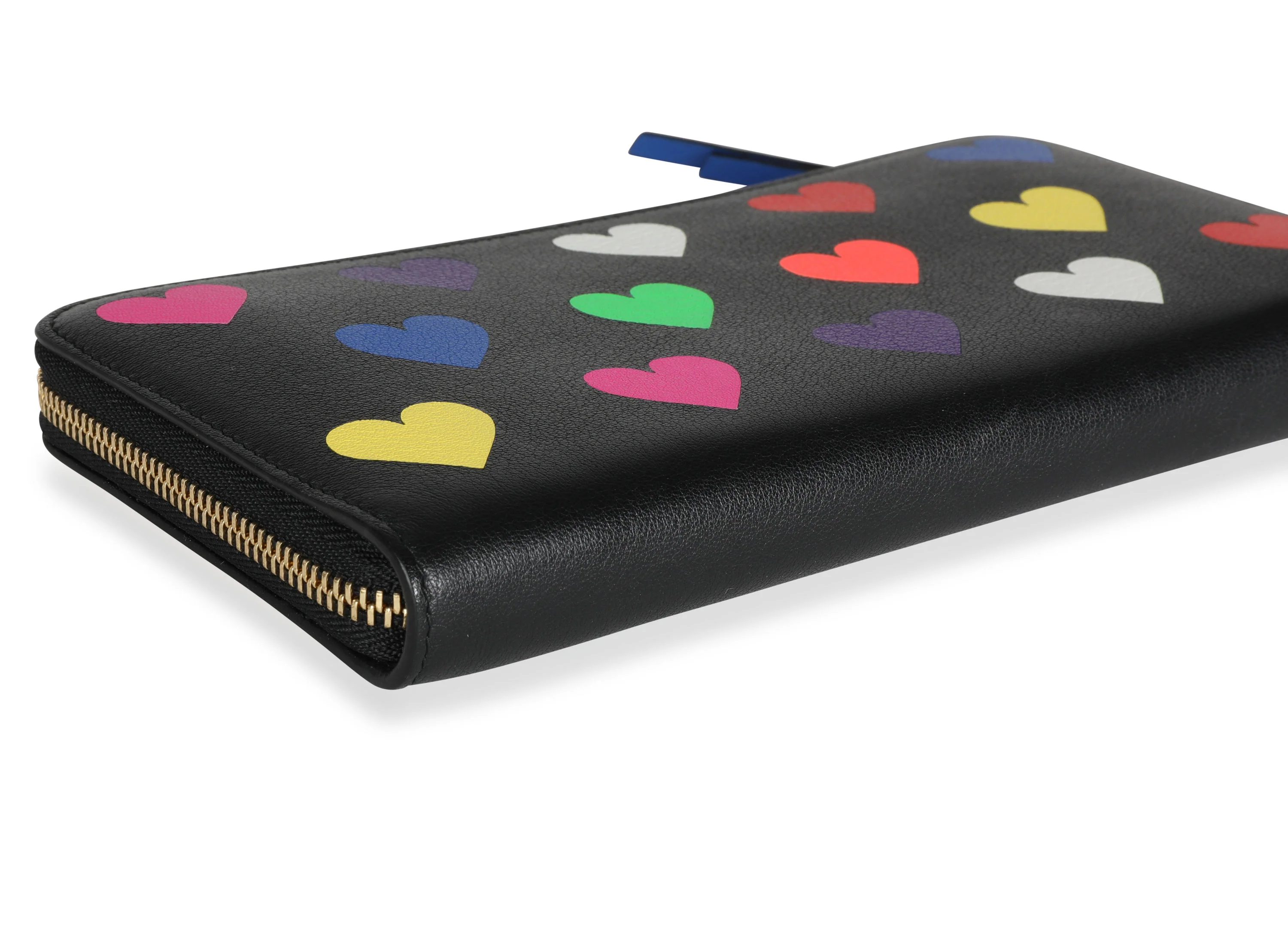 Loewe Multicolor Hearts Leather Zip-Around Wallet - Image 5