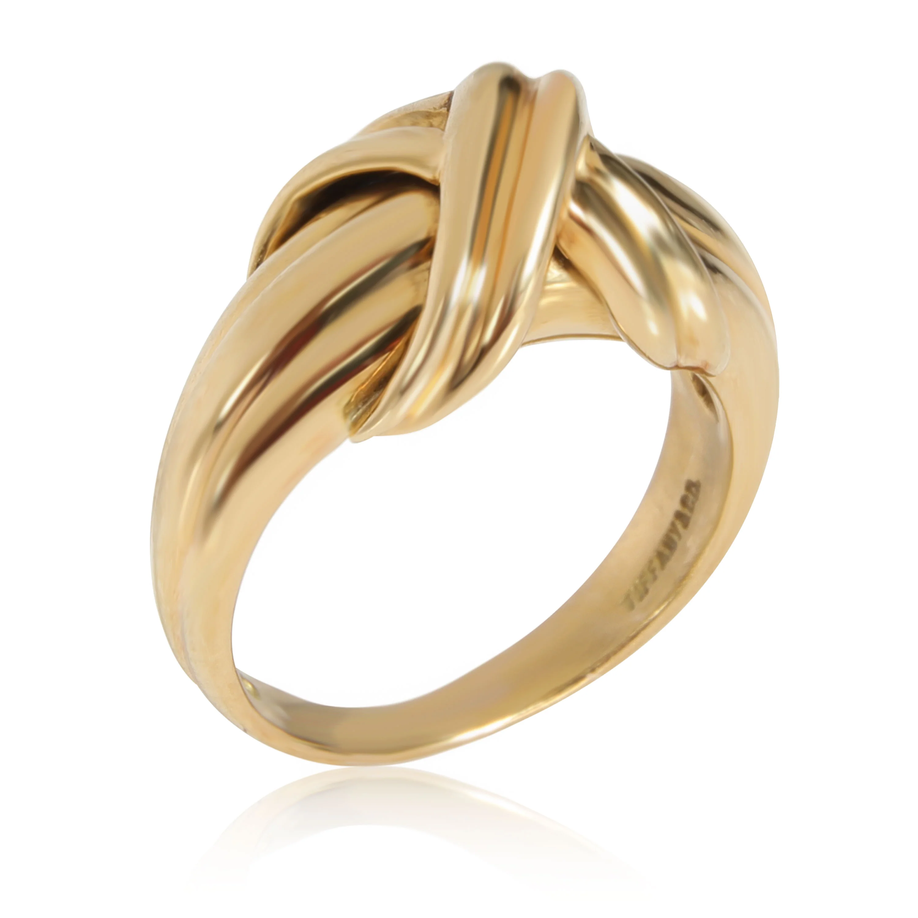 Tiffany & Co. X Ring in 18K Yellow Gold - Image 3