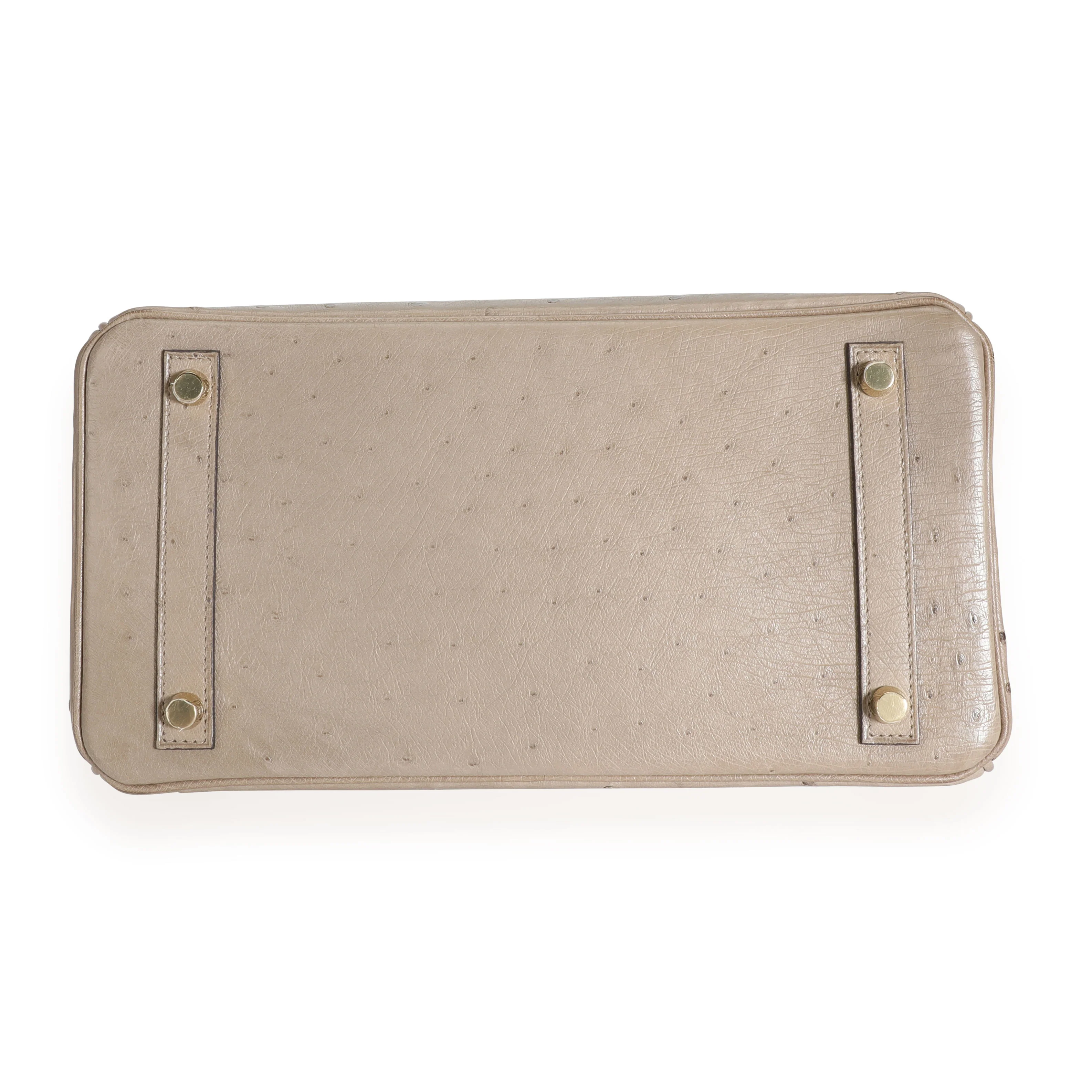 Hermès Gris Tourterelle Ostrich Birkin 30 GHW - Image 4
