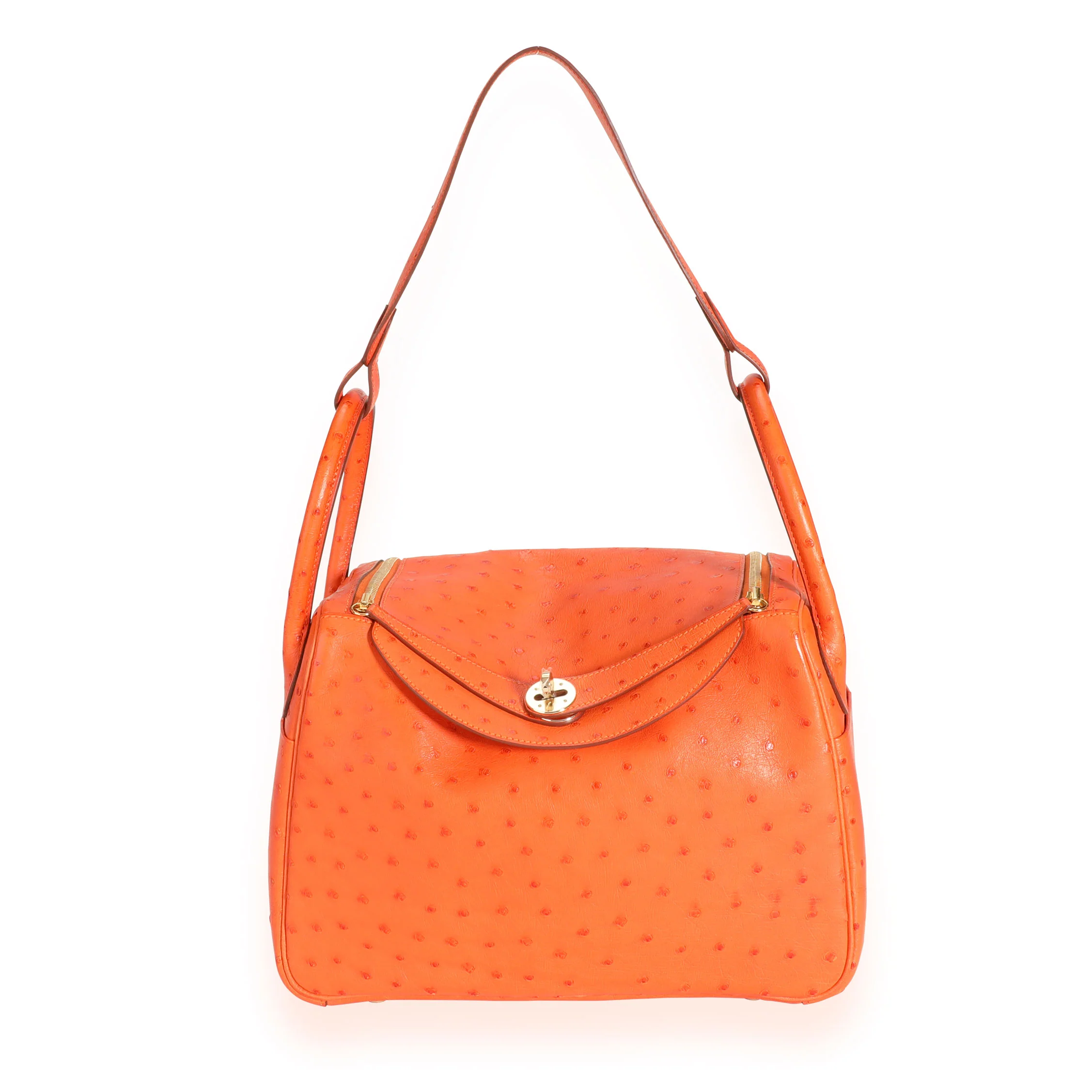Tangerine Ostrich Lindy 30 GHW - Image 4