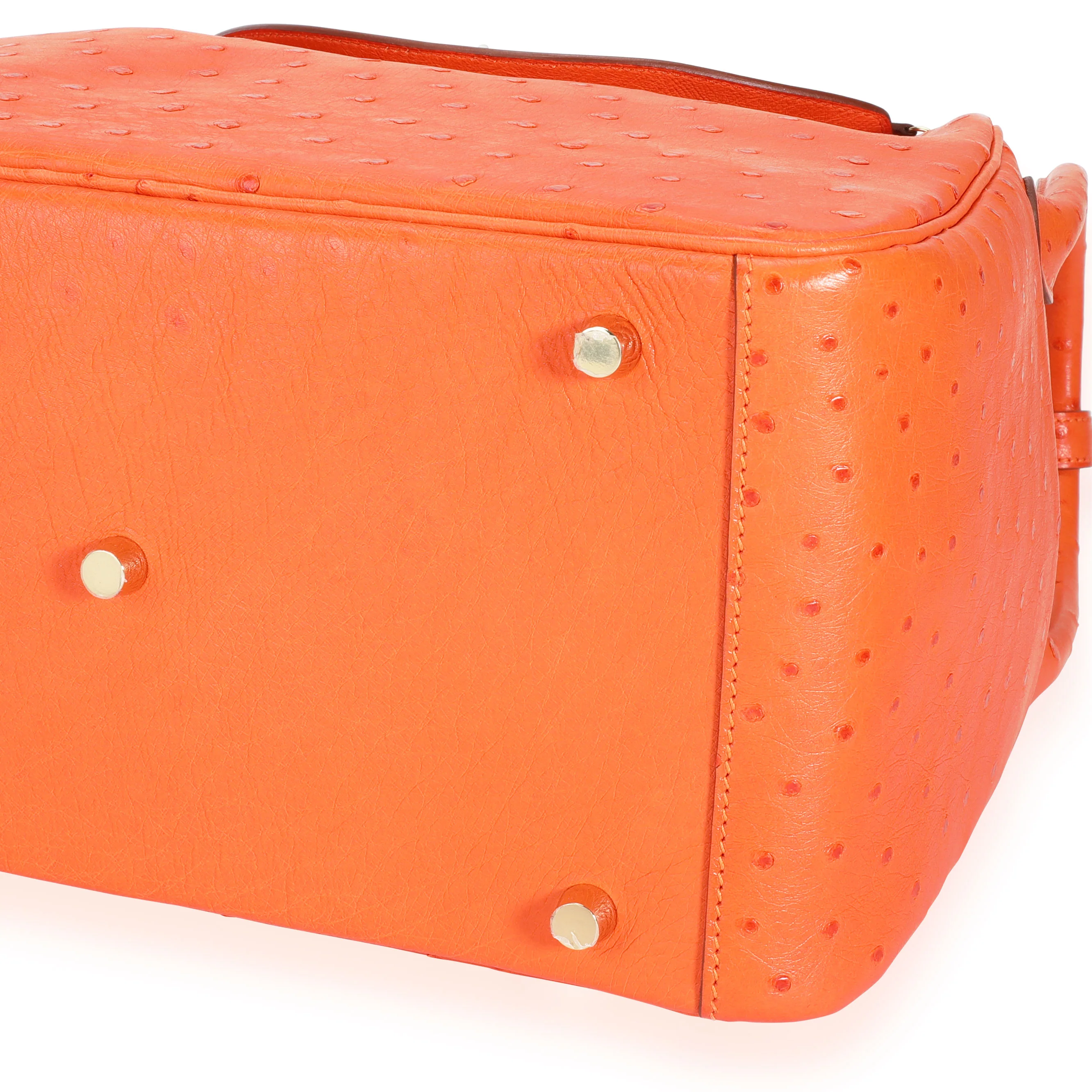 Tangerine Ostrich Lindy 30 GHW - Image 7