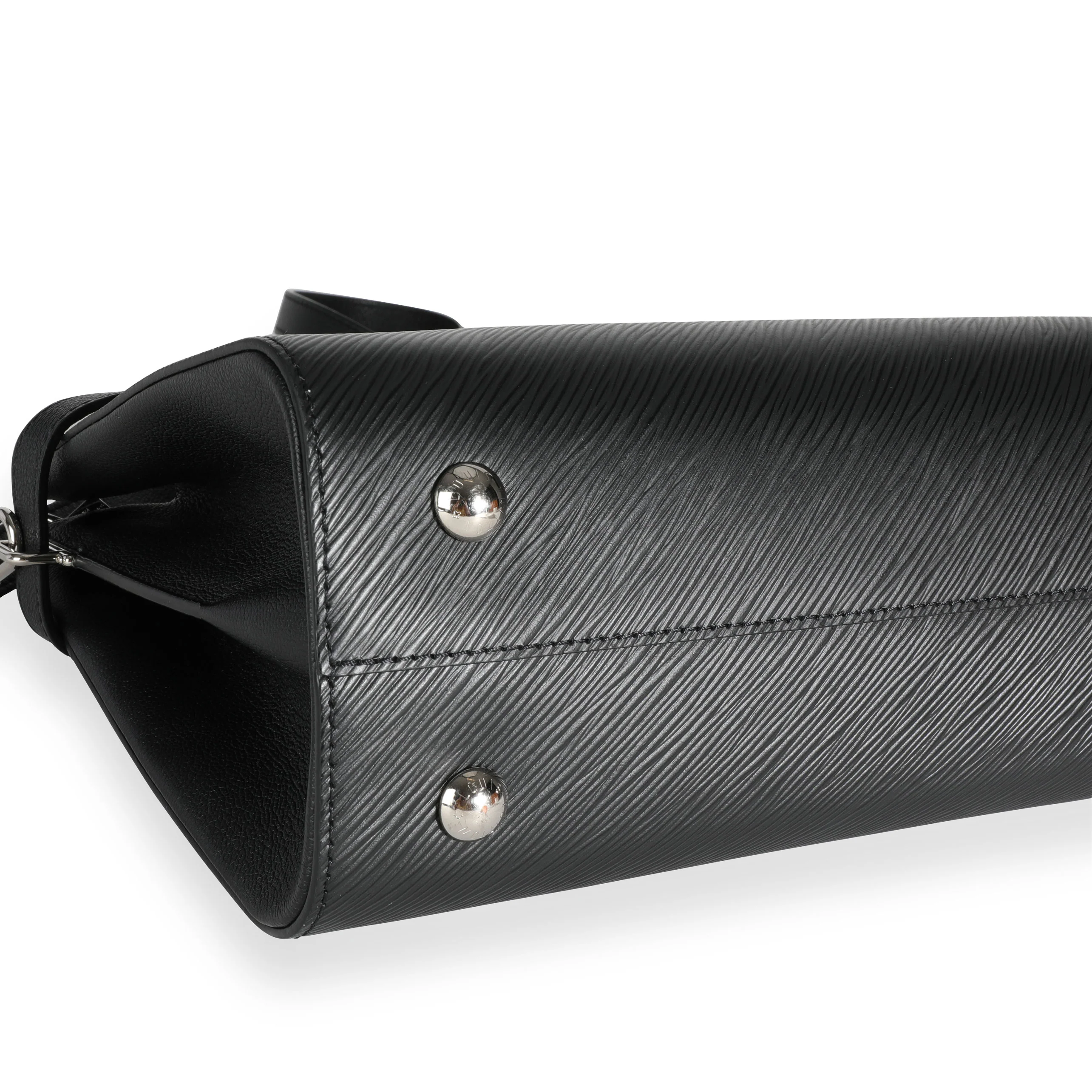 Louis Vuitton Black Epi Leather Twist Tote - Image 6