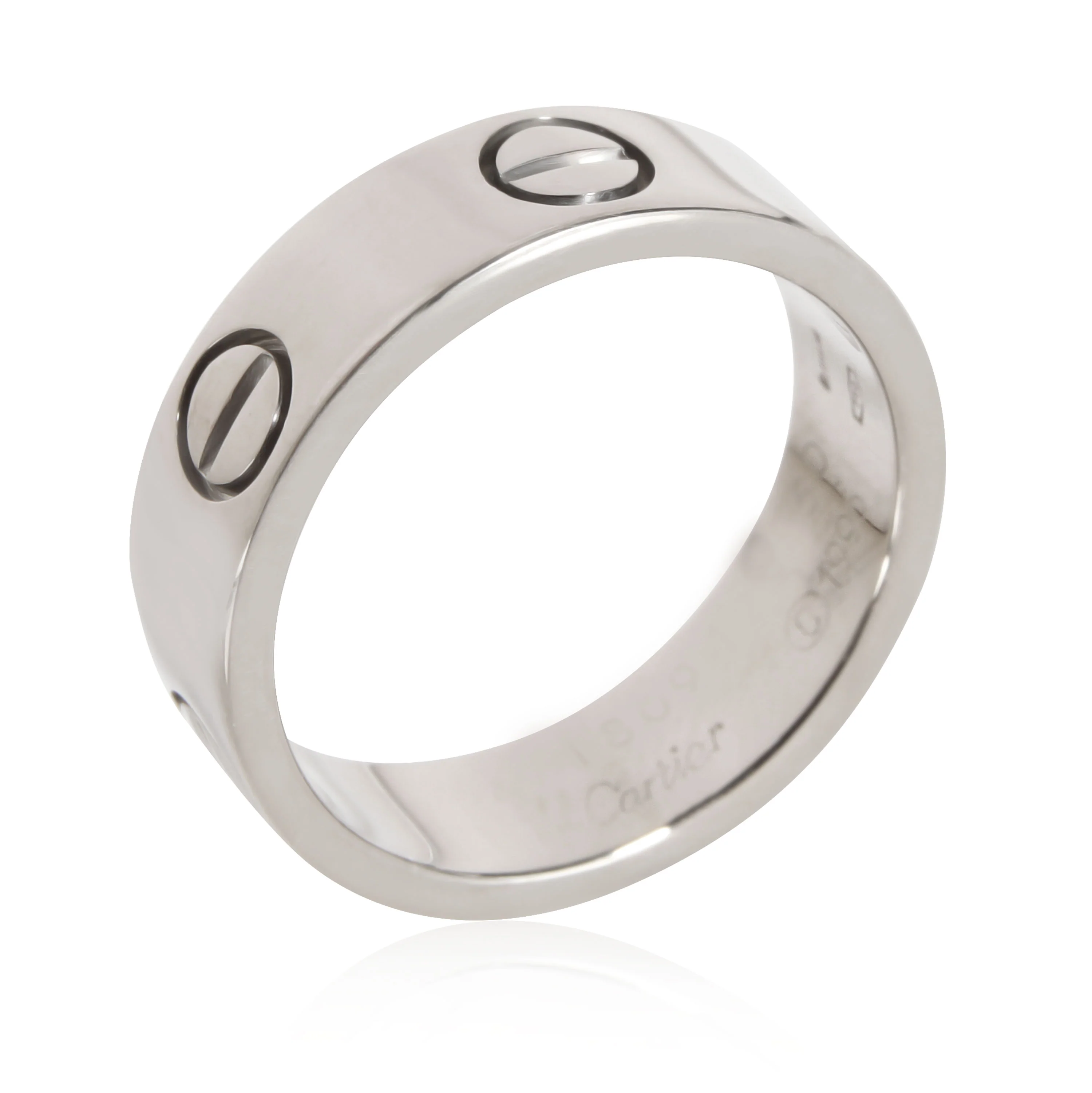 Cartier Love Ring in 18K White Gold - Image 2