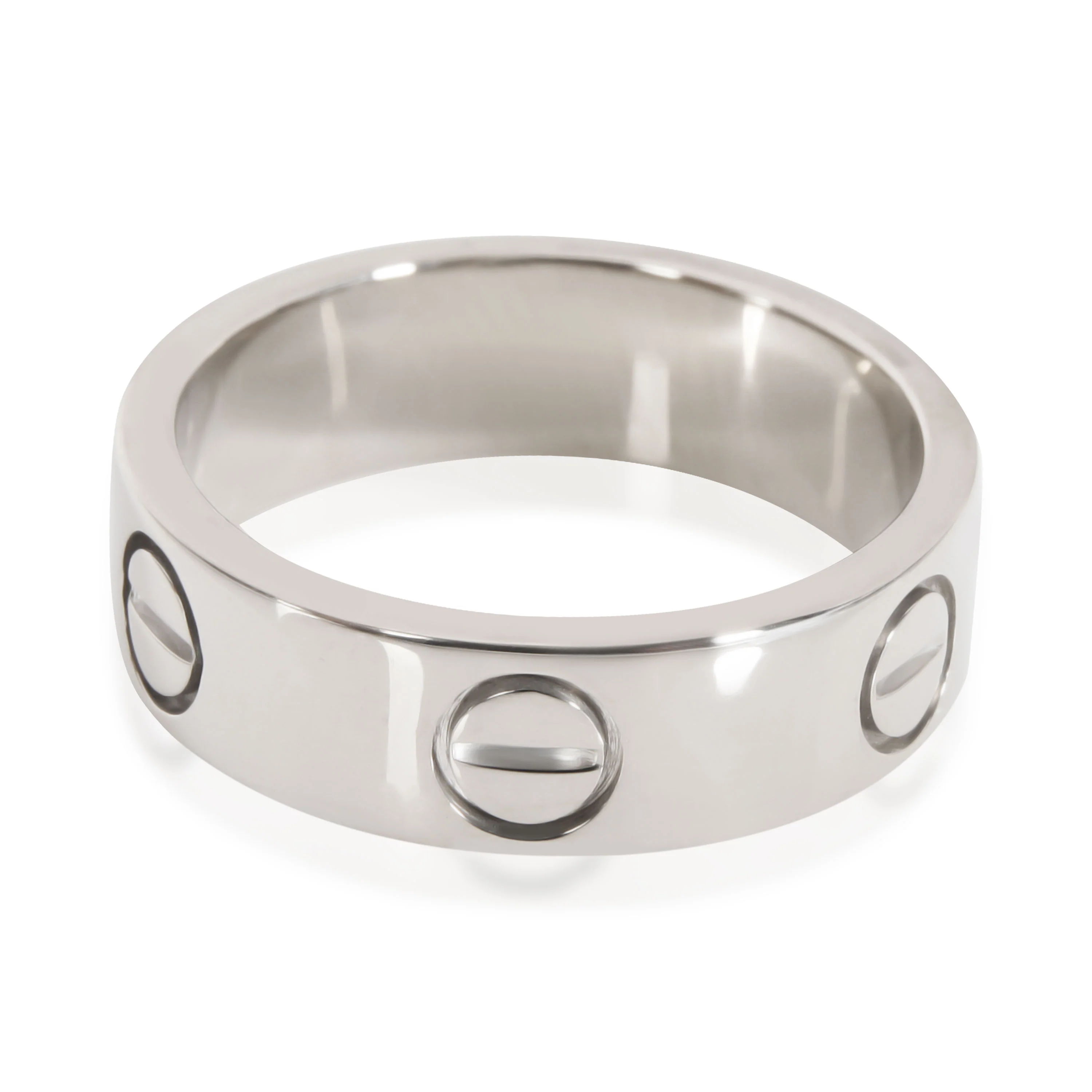 Cartier Love Ring in 18K White Gold - Image 3