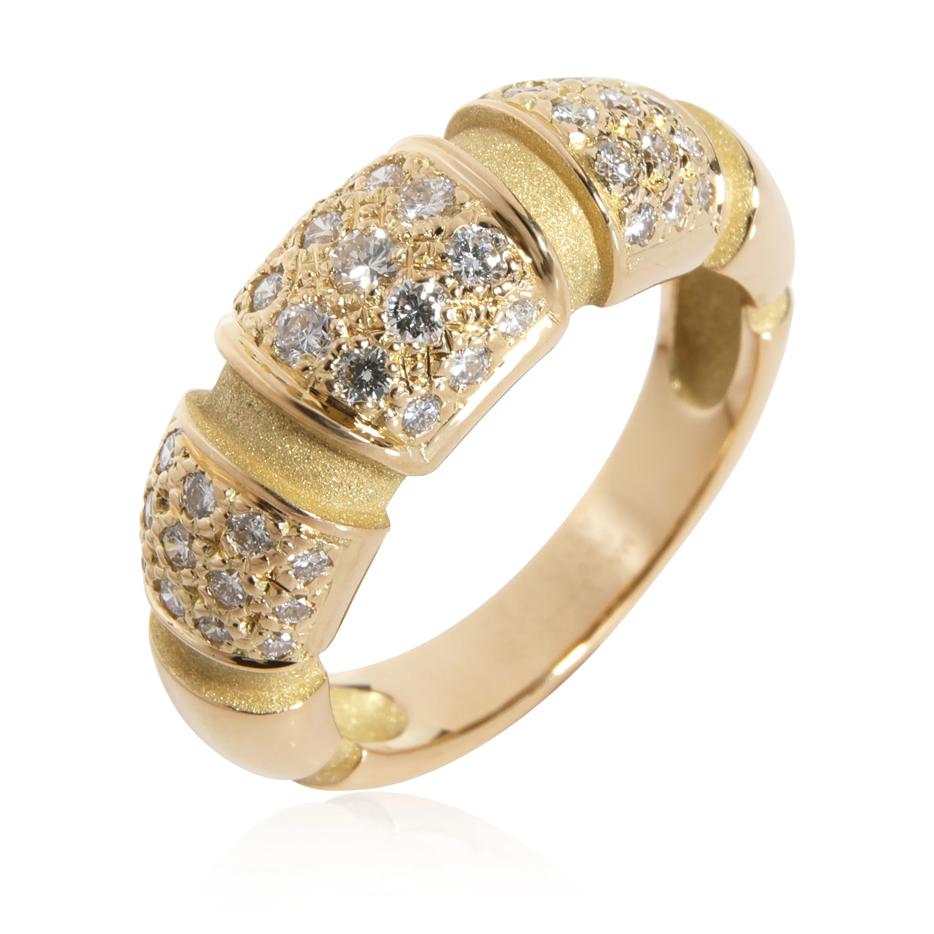 Nadja Diamond Ring in 18k Yellow Gold 0.79 CTW - Image 3