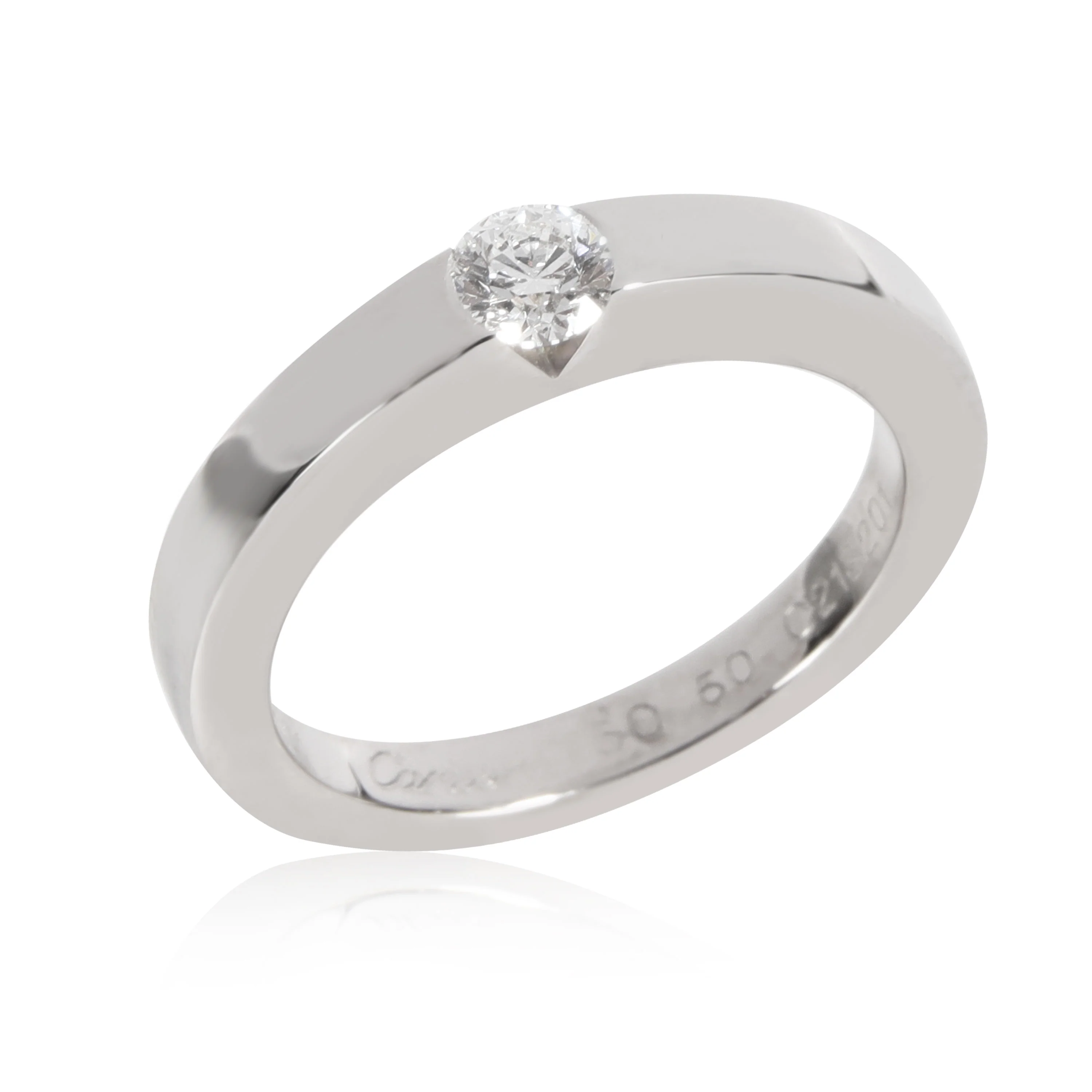 Date Diamond Ring (White Gold) - Image 3