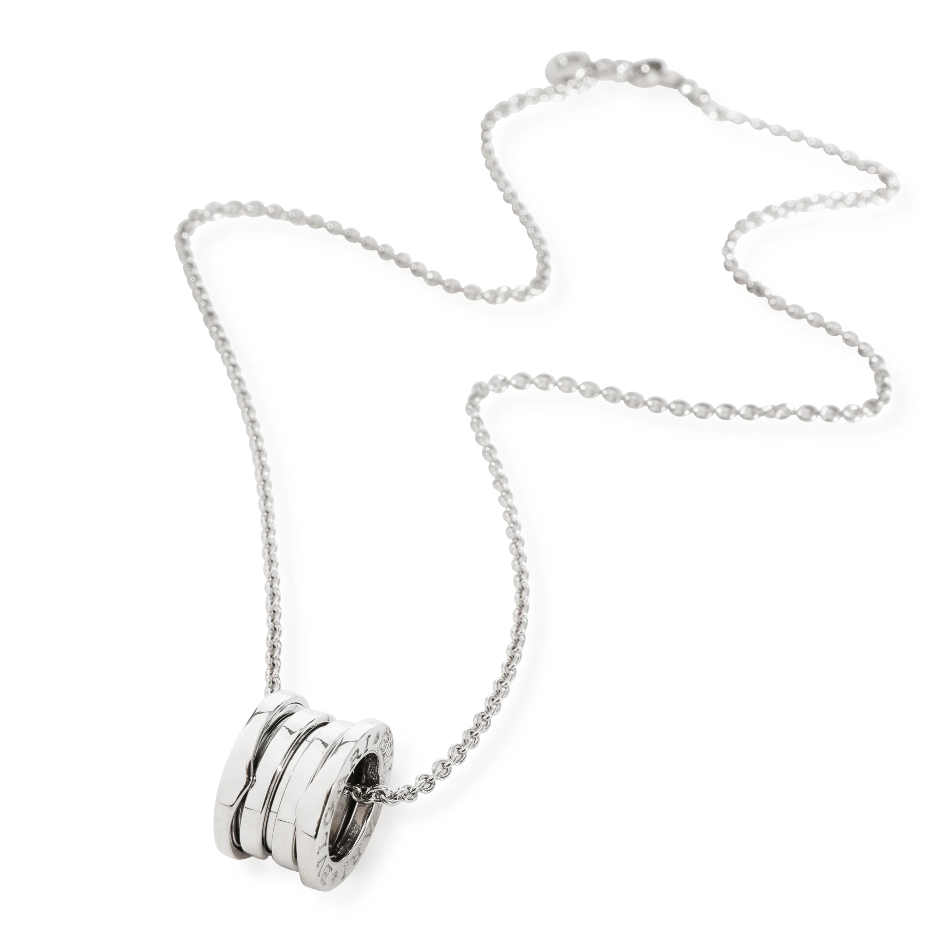 BVLGARI B Zero 1 Pendant in 18K White Gold - Image 2
