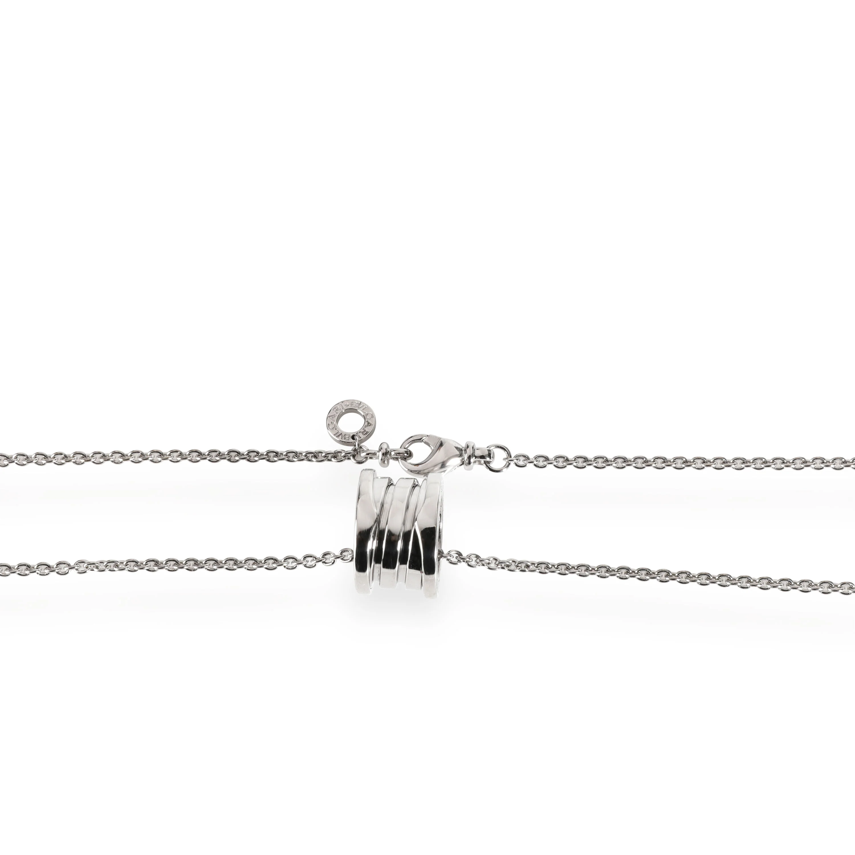 BVLGARI B Zero 1 Pendant in 18K White Gold - Image 3