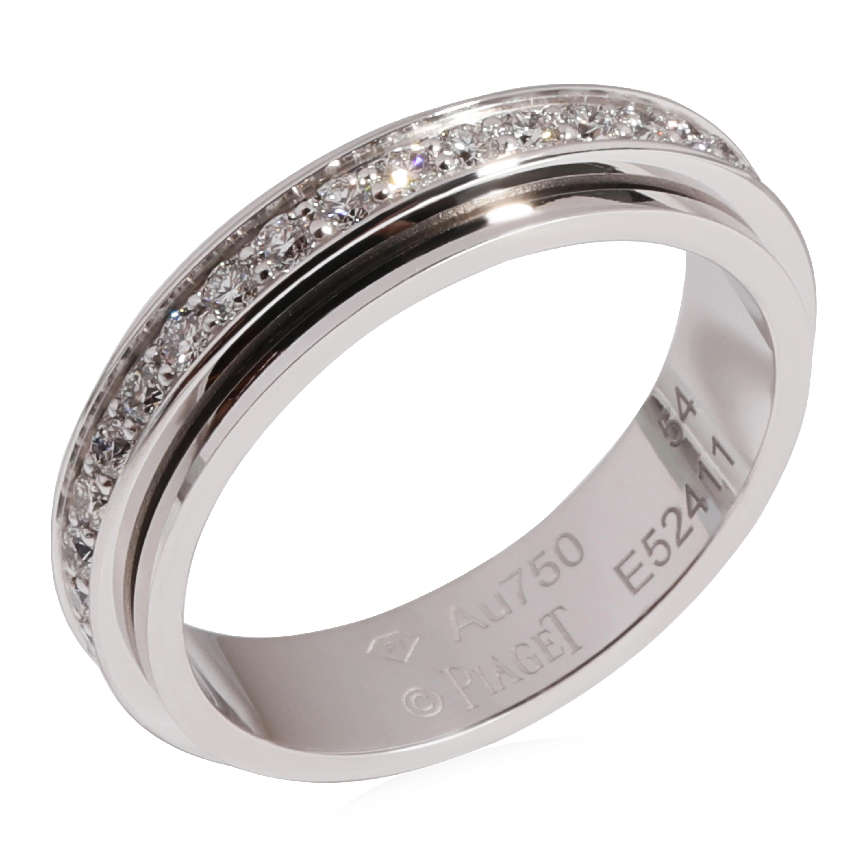 Piaget Possession Diamond Band in 18k White Gold 0.53 CTW - Image 2