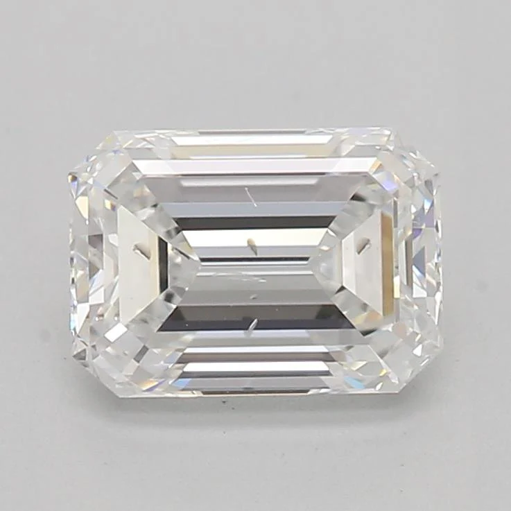 GIA Certified 0.86 Ct Emerald cut E I1 Loose Diamond