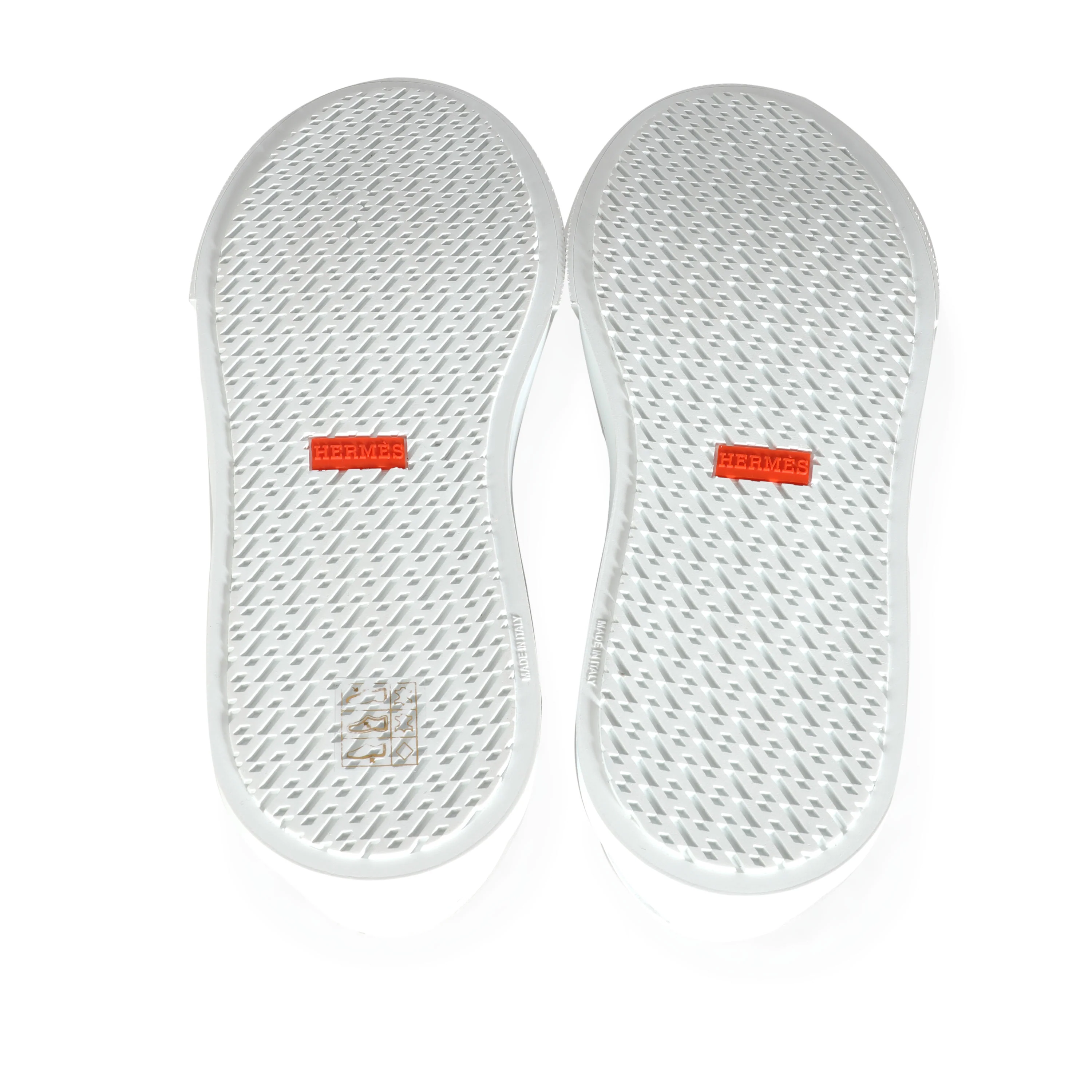 Hermès Calfskin Day Sneaker White (38 EUR) - Image 3