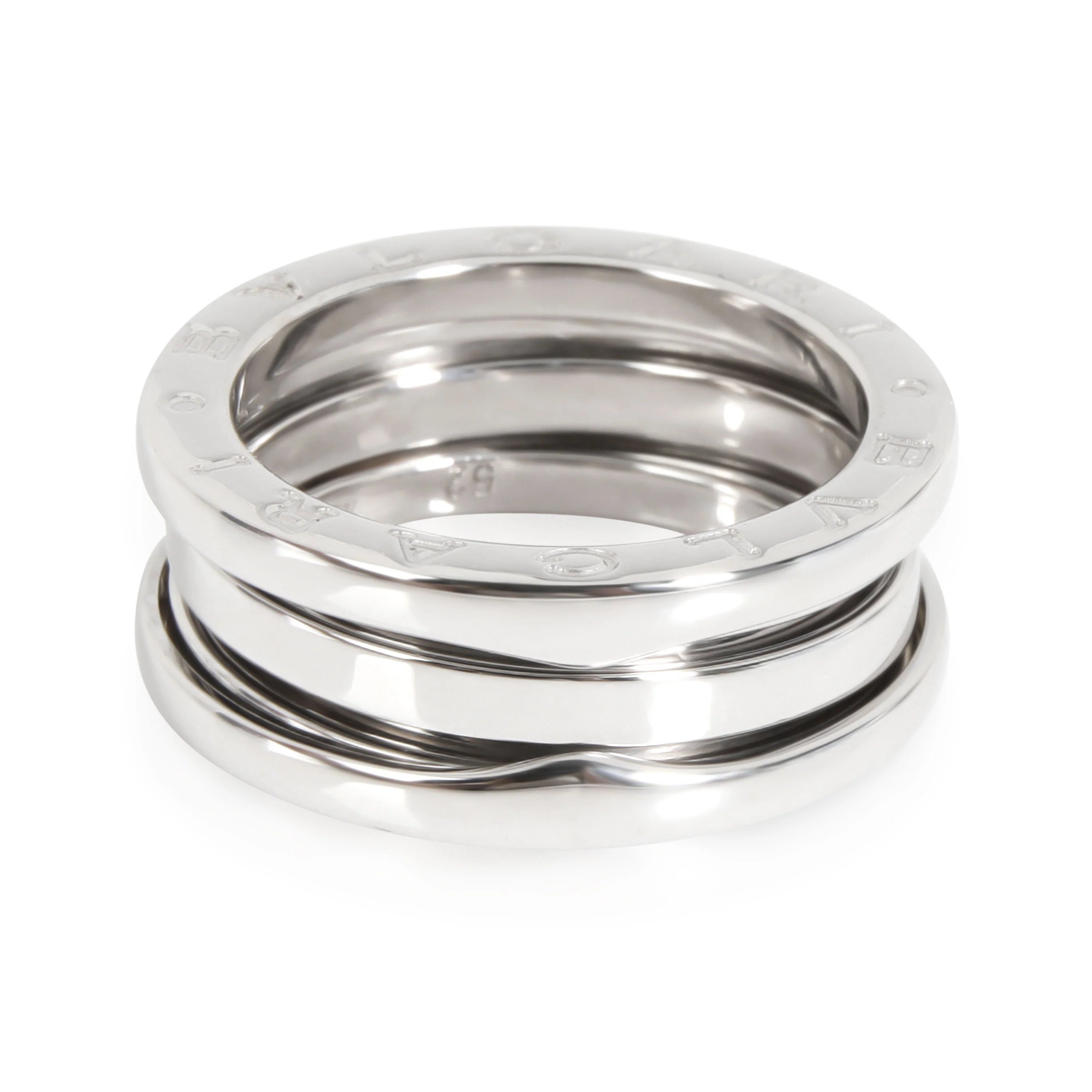 BVLGARI B.Zero1 Three-Band Ring in 18k White Gold