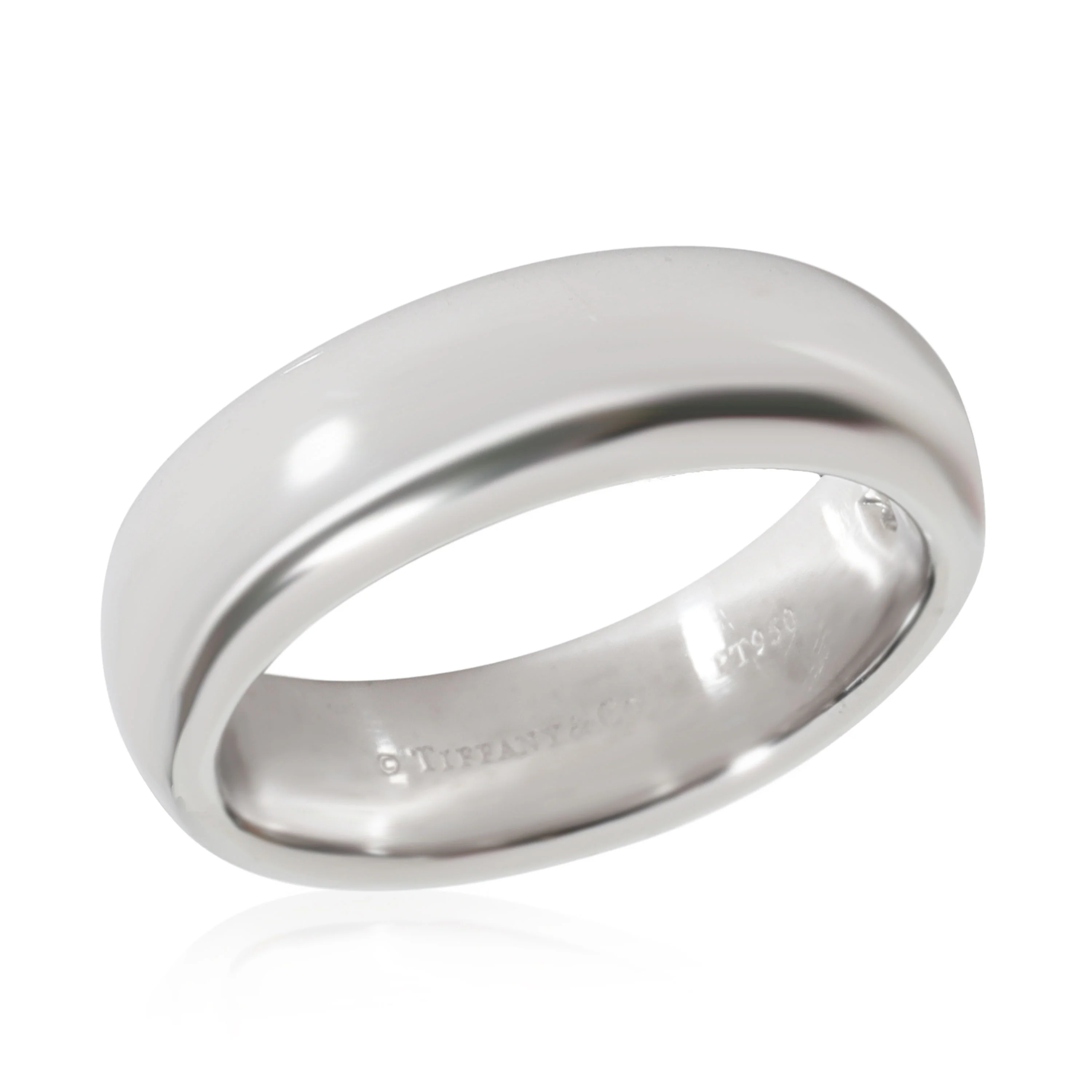 Tiffany & Co. Lucida Diamond Wedding Band in Platinum 0.1 CTW - Image 3