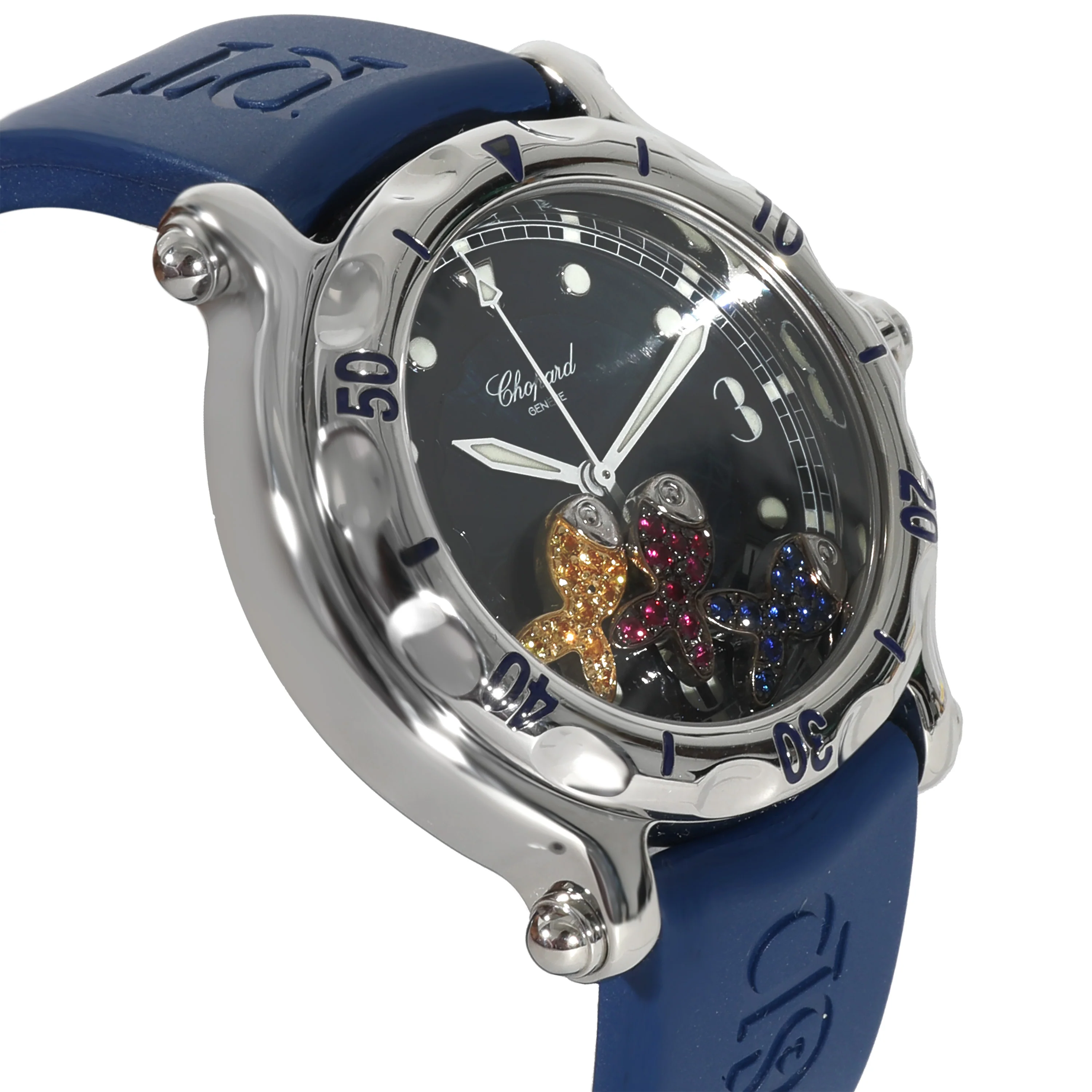 Chopard Happy Fish 28/8347/8-402 Unisex Watch in Stainless Steel - Image 2