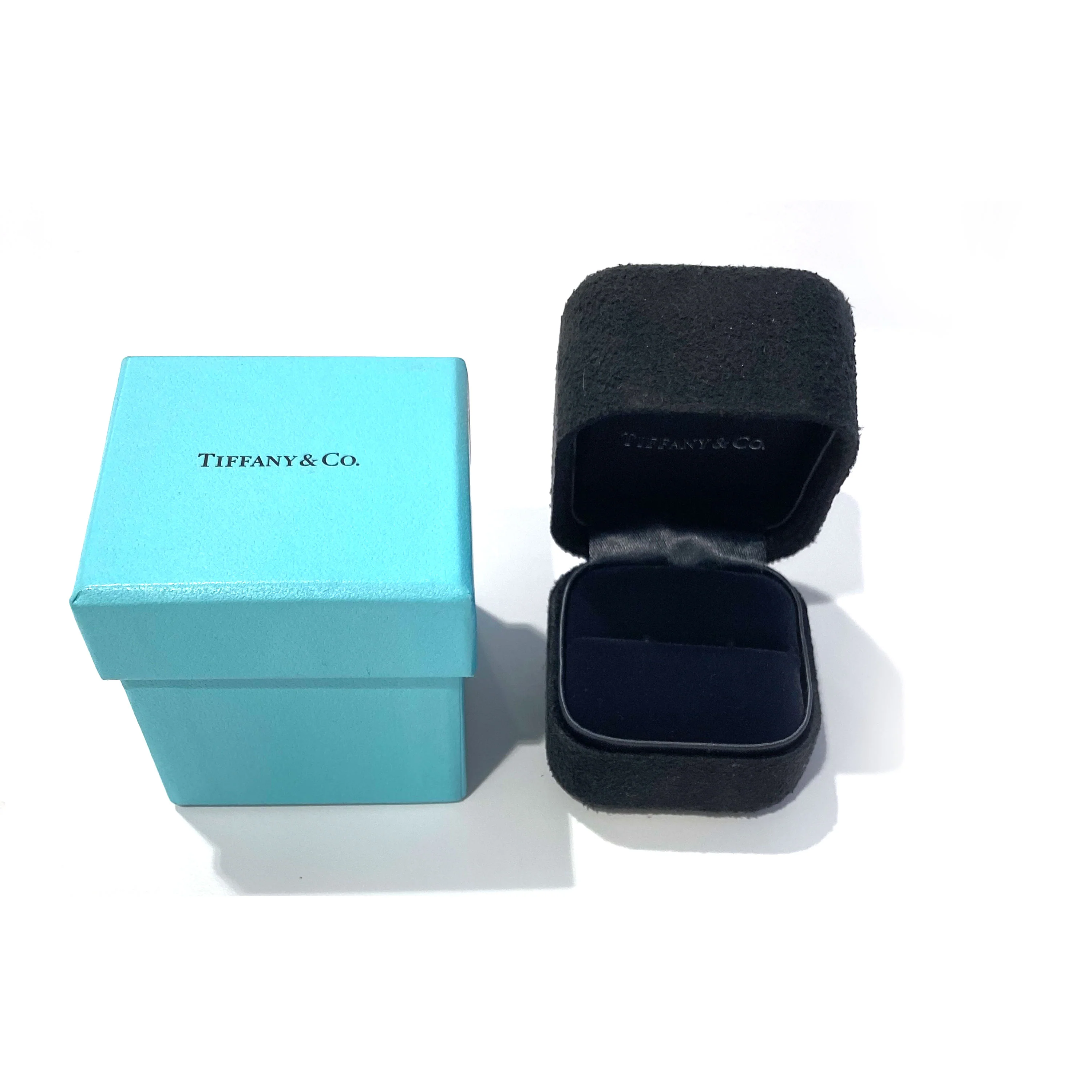 Tiffany & Co. Channel Diamond Ring in Platinum 0.17 CTW - Image 4