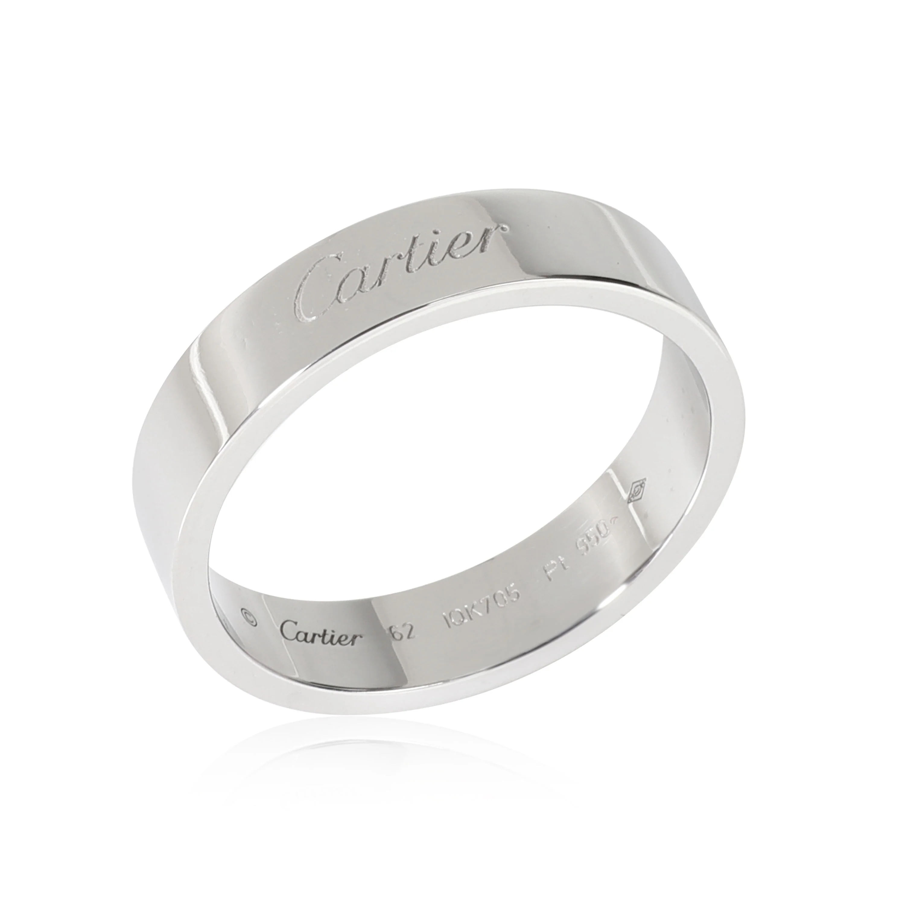 Cartier C De Cartier Band in Platinum - Image 2