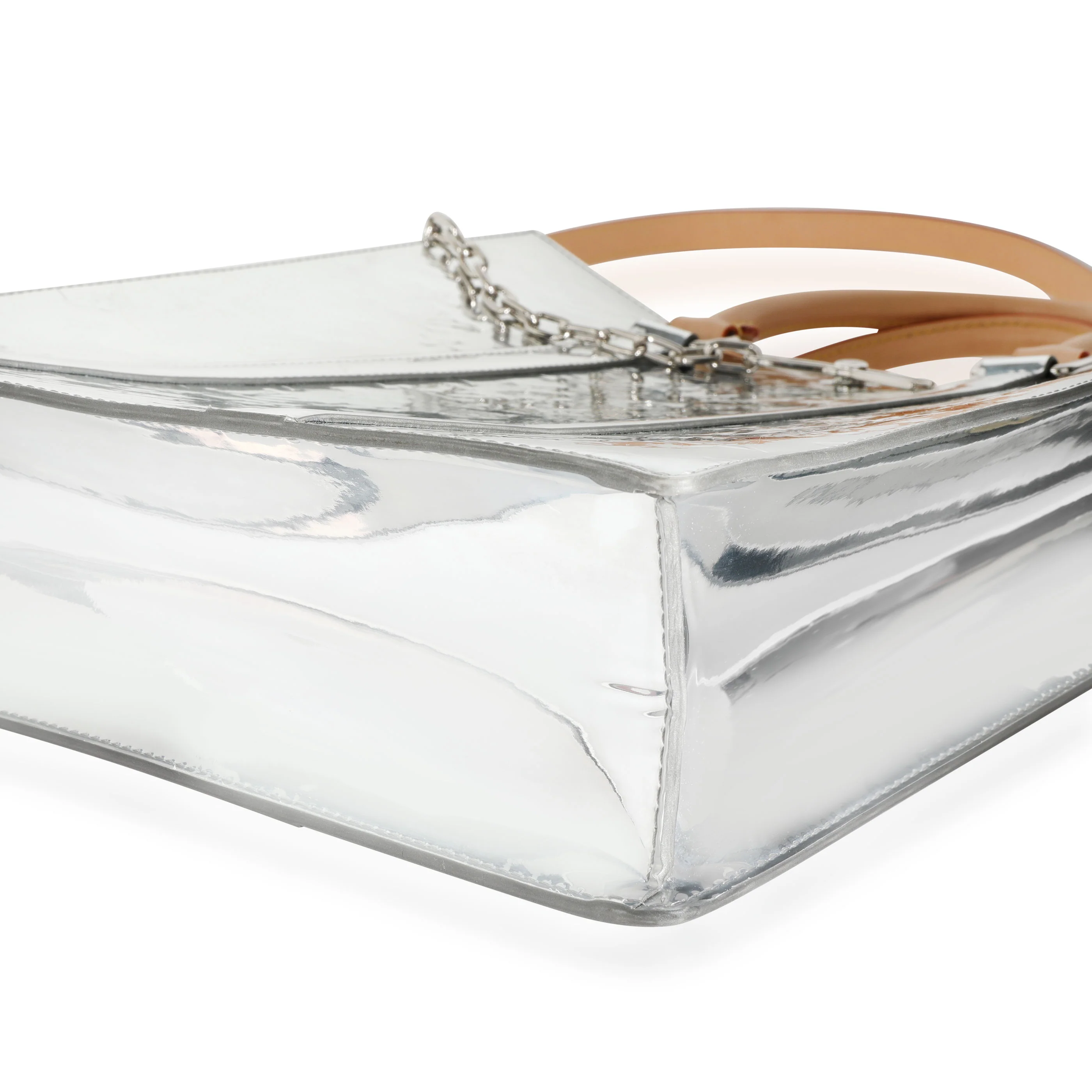 Limited Edition Monogram Mirror Coated Miroir Sac Plat - Image 6