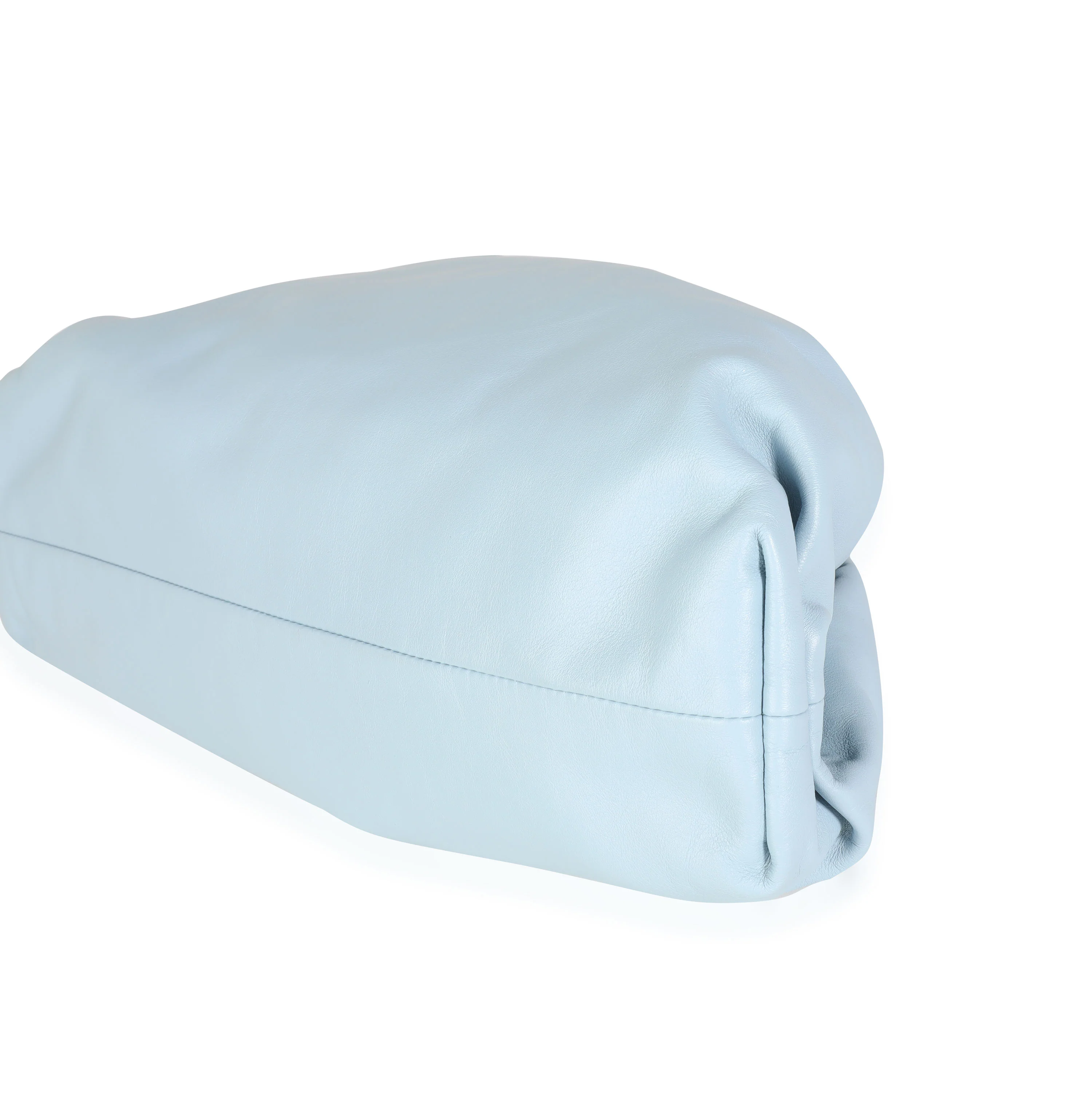 Bottega Veneta Ice Blue Calfskin Leather Pouch - Image 5