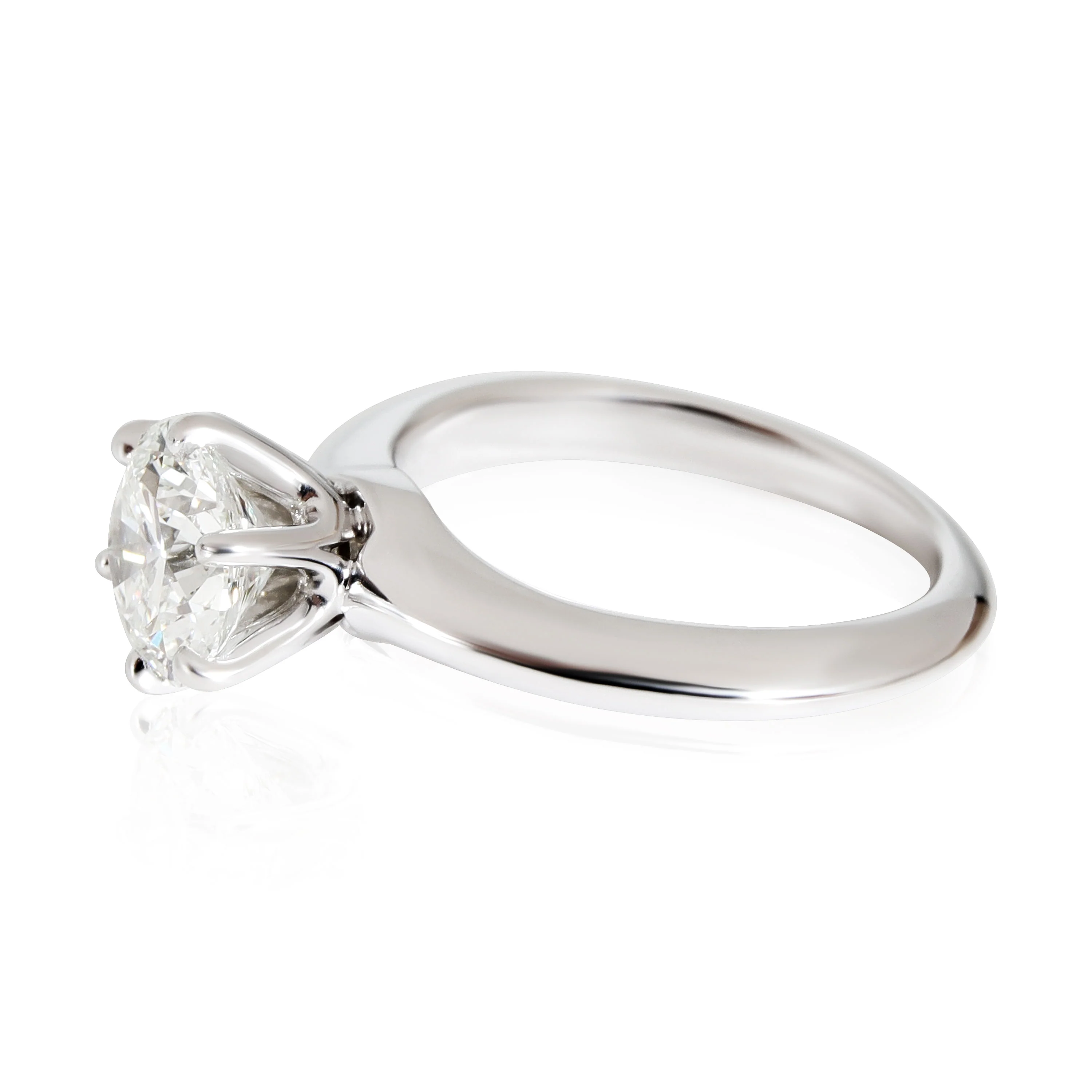 Diamond Engagement Ring in Platinum G SI1 1.16 CTW - Image 2