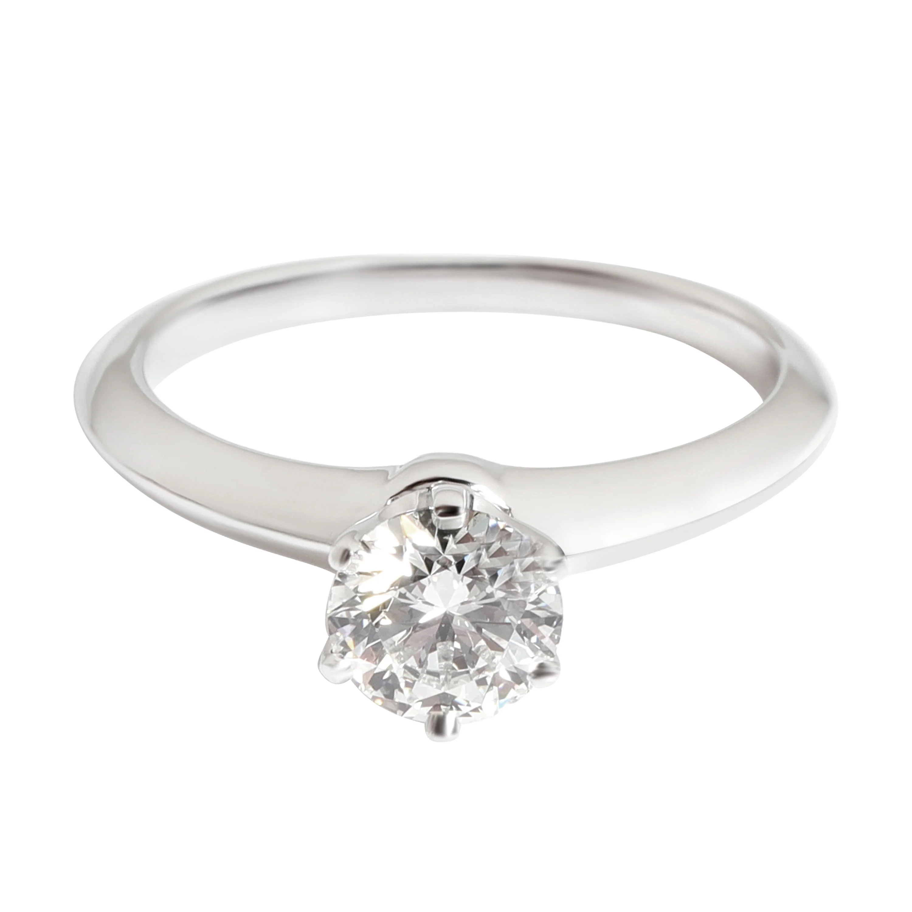 Tiffany & Co. Diamond Engagement Ring in Platinum H VS1 0.90 CTW
