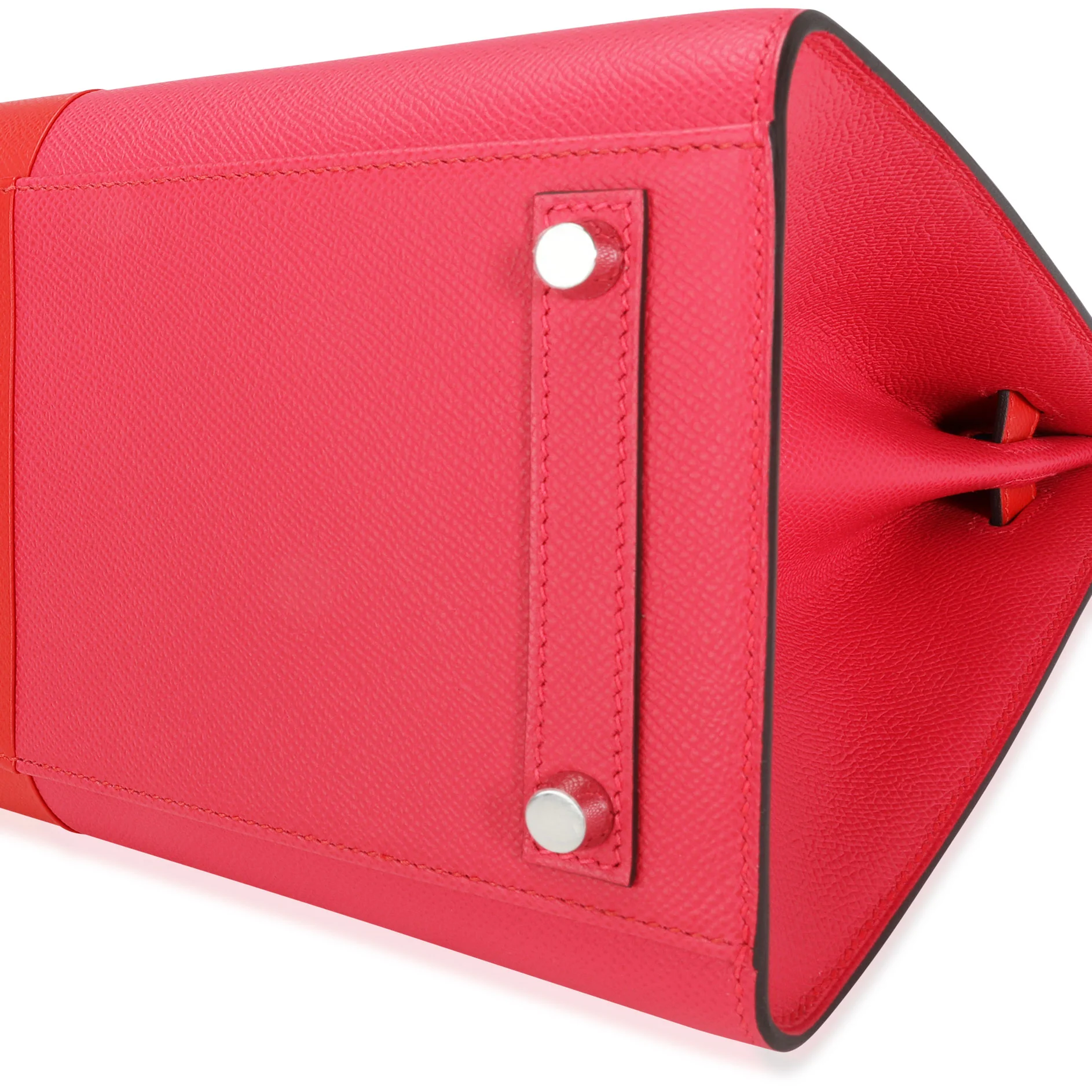 NIB Hermès Rouge De Coeur & Rose Extreme Epsom Sellier Birkin 30 PHW - Image 6