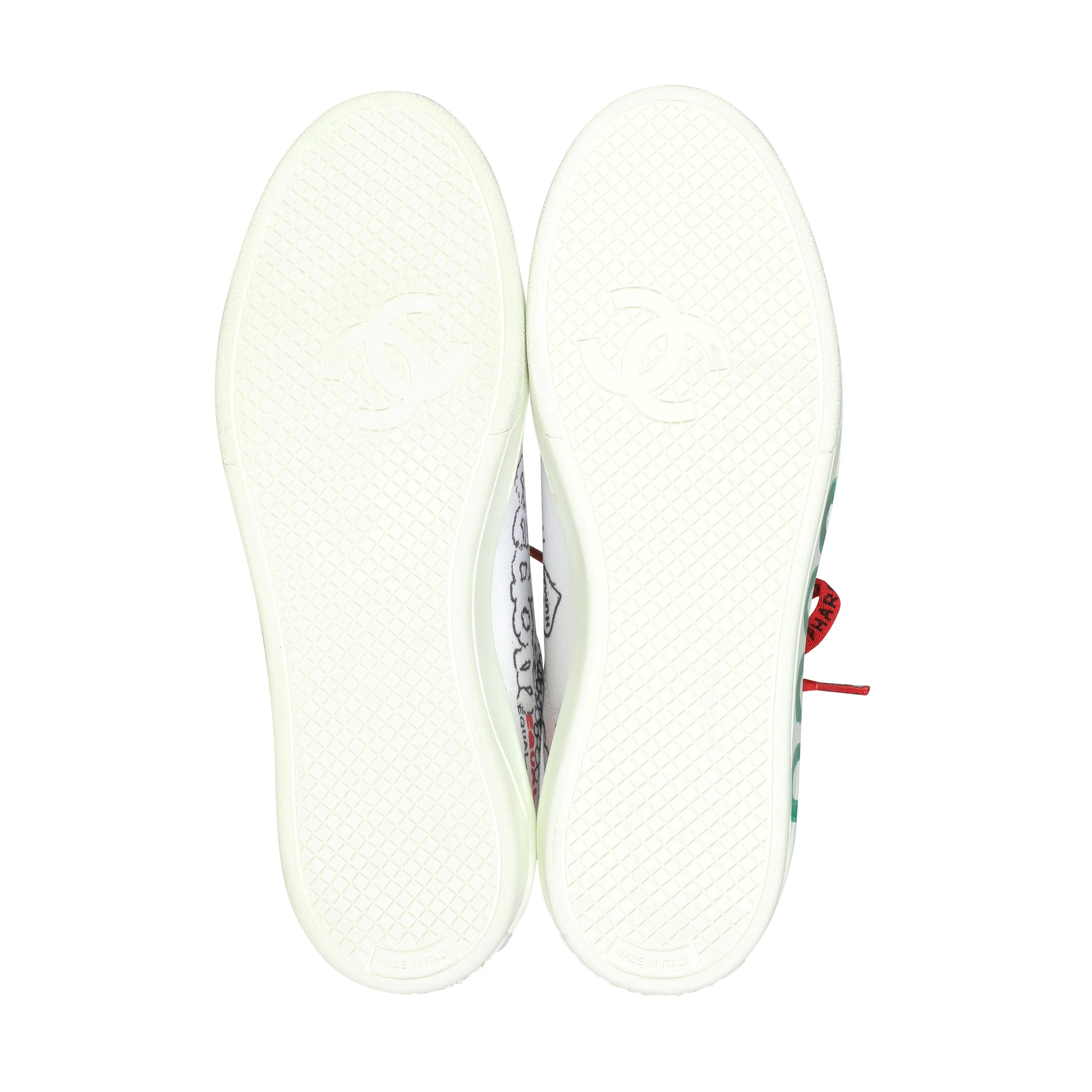 Pharrell x Chanel Leather Sneaker Graffiti (39 EUR) - Image 5
