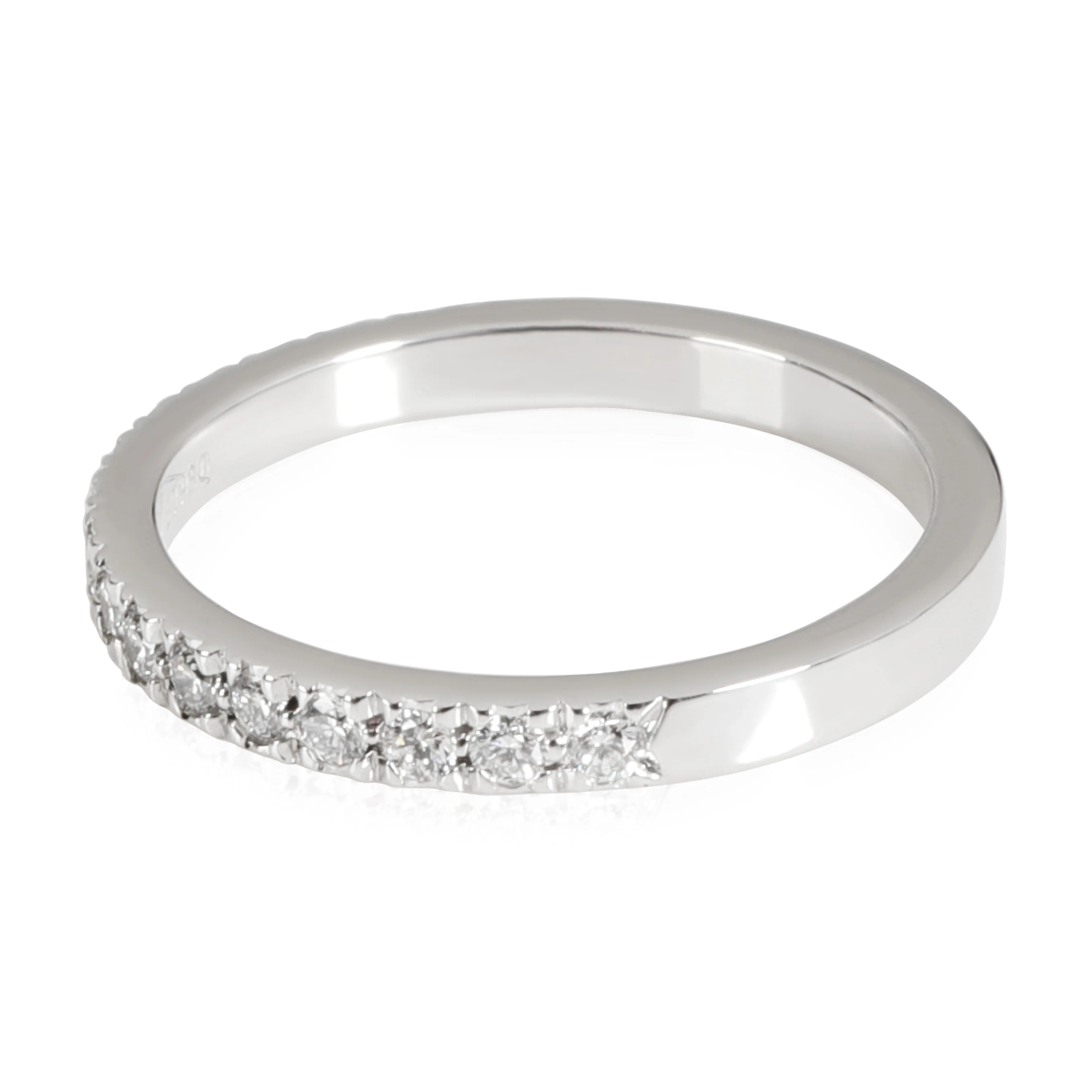 Novo Half-Eternity Diamond Wedding Band in Platinum 0.18 CTW - Image 5