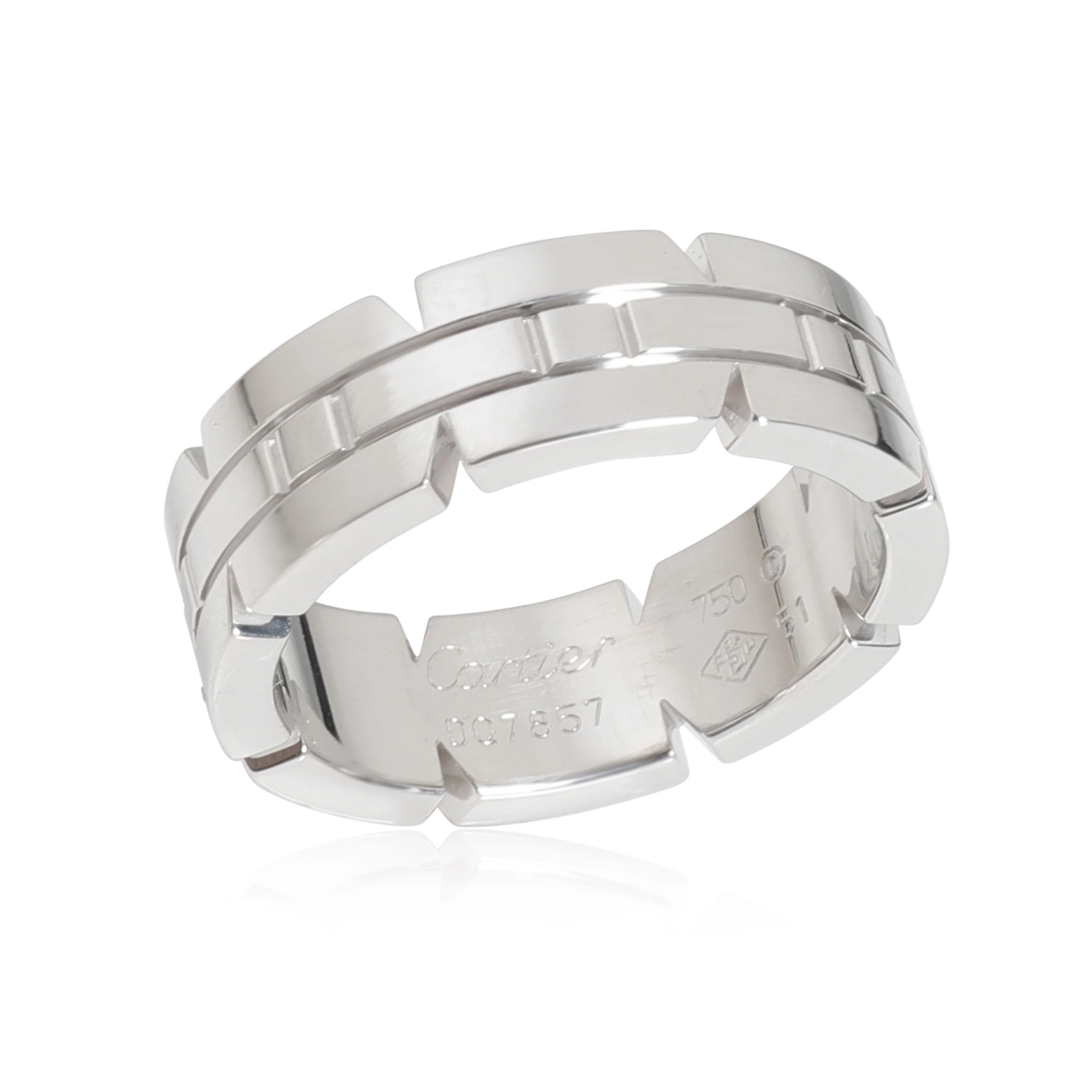 Tank Francaise Ring (White Gold) - Image 2