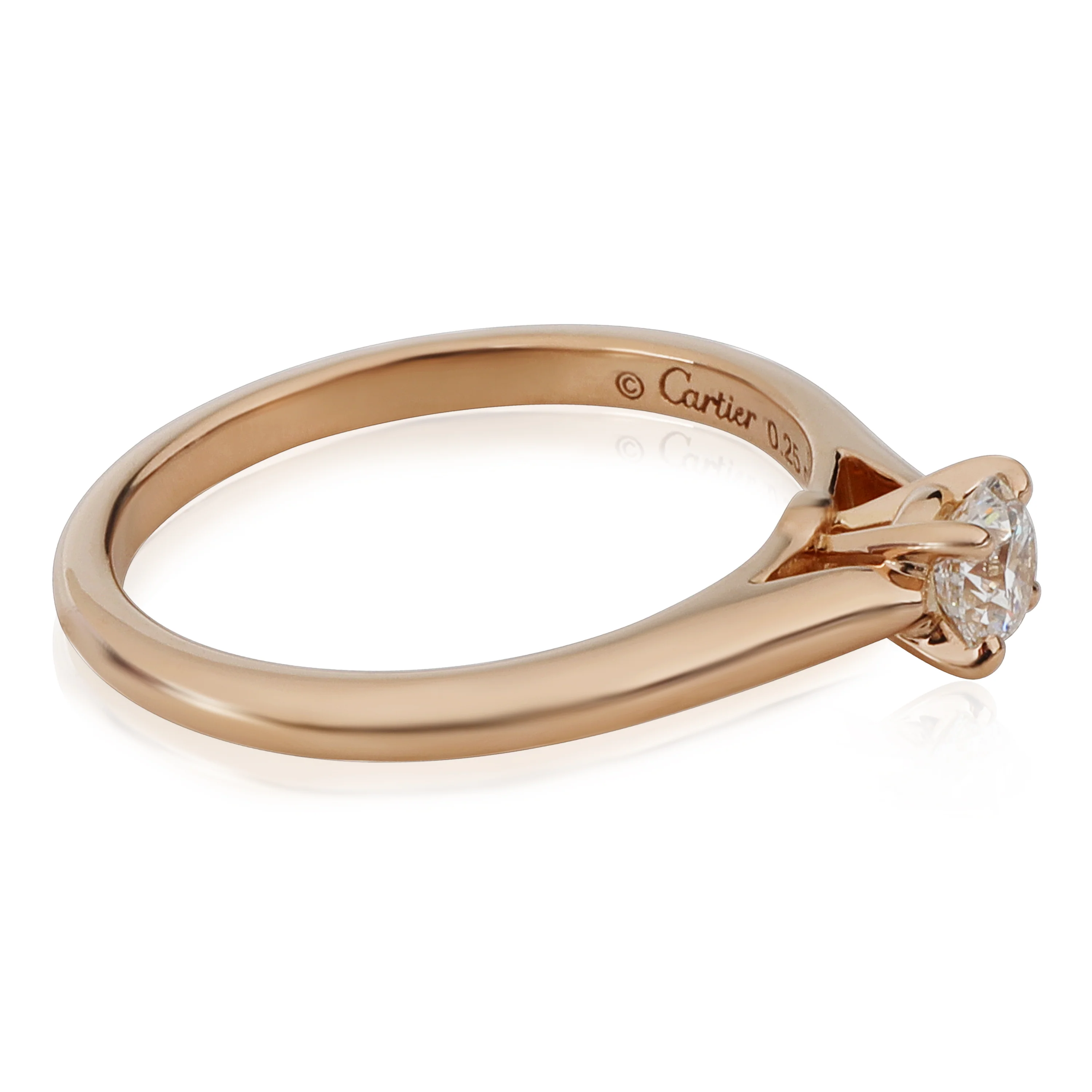 Solitaire 1895 Engagement Ring (Rose Gold) - Image 2