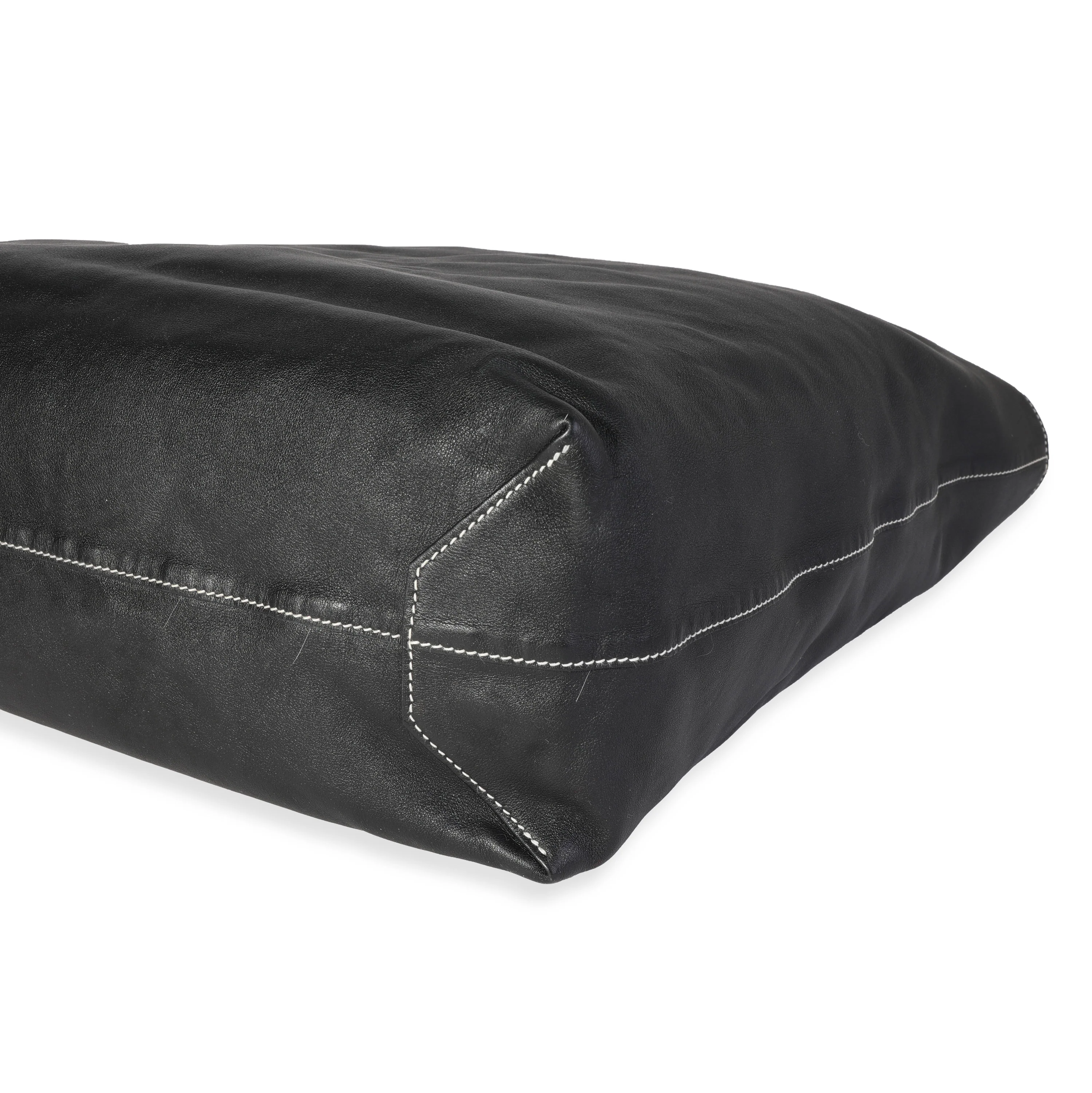 Hermès Noir & Étoupe Sikkim Double Sens 36 - Image 5